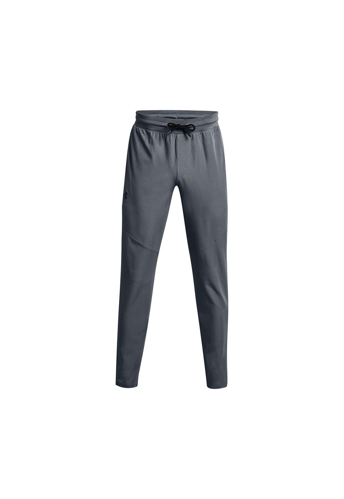 Pantalon Buzo Sportstyle Elite Tapered Gris Hombre-0