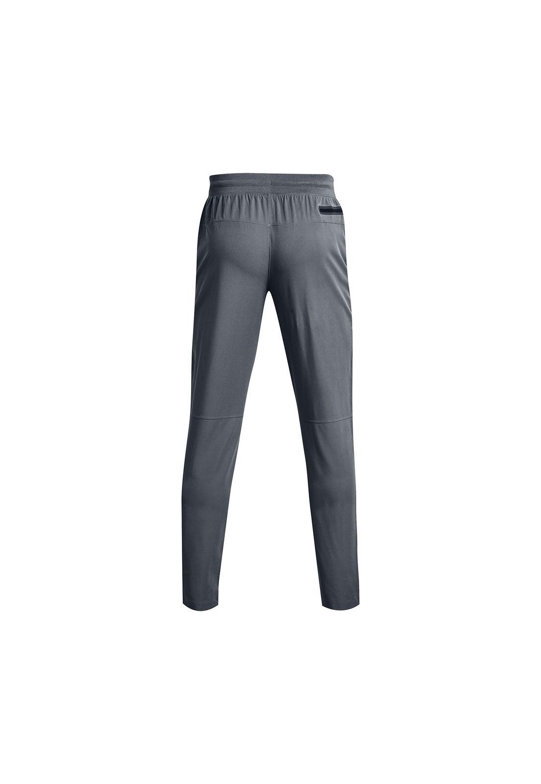 Pantalon Buzo Sportstyle Elite Tapered Gris Hombre-1