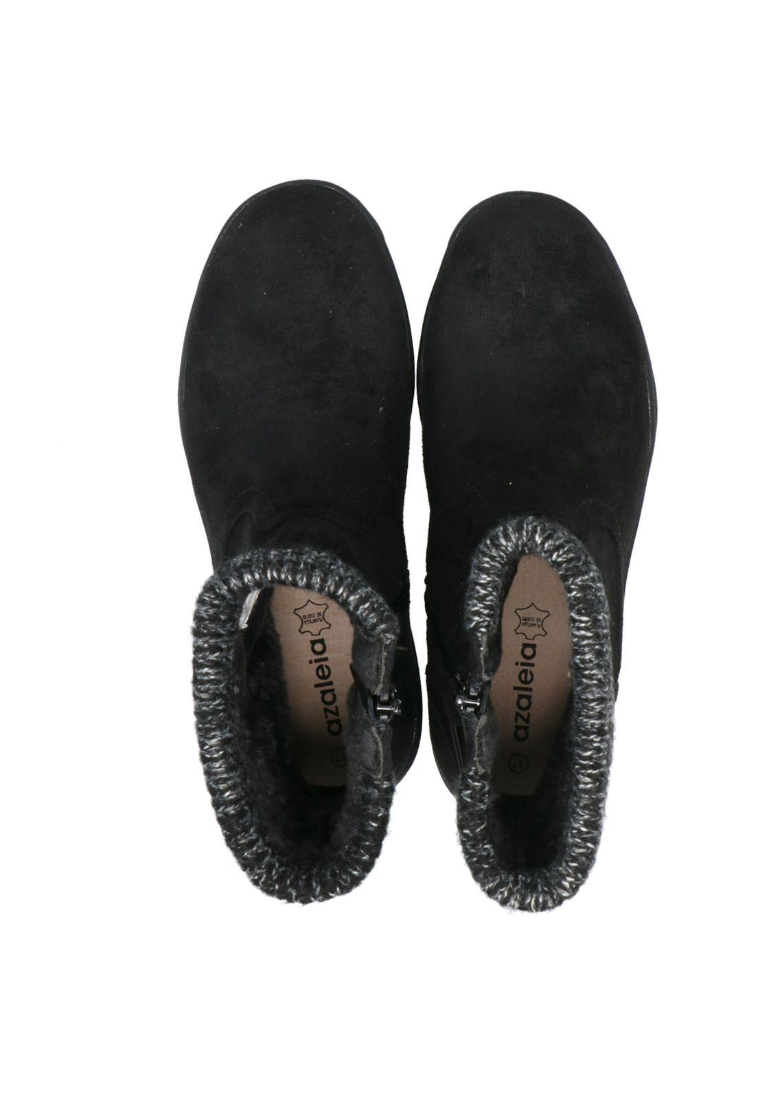 Botín Mujer Piacenza Negro-5