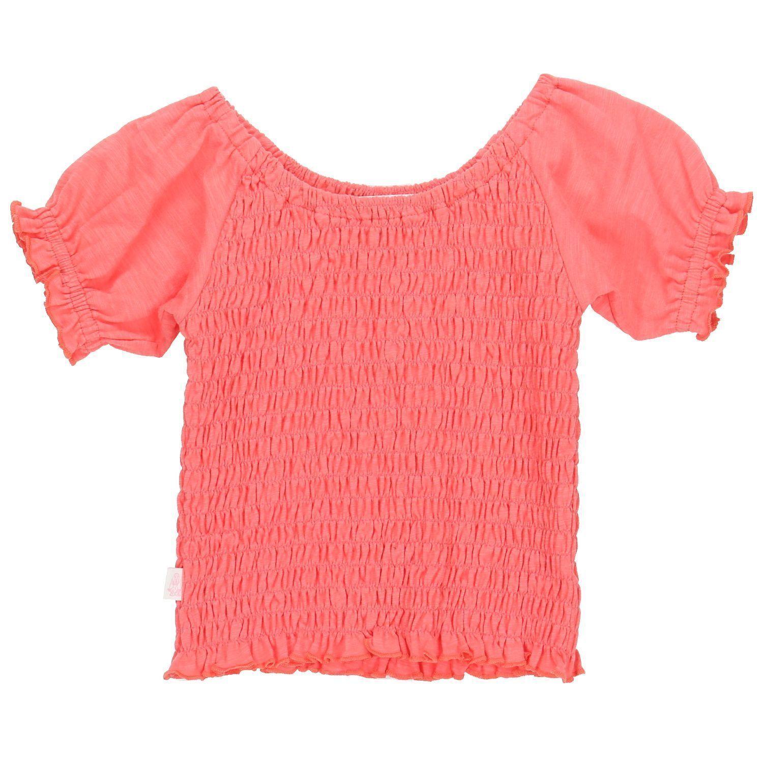 Polera M/C Niña Bee Rosado-0