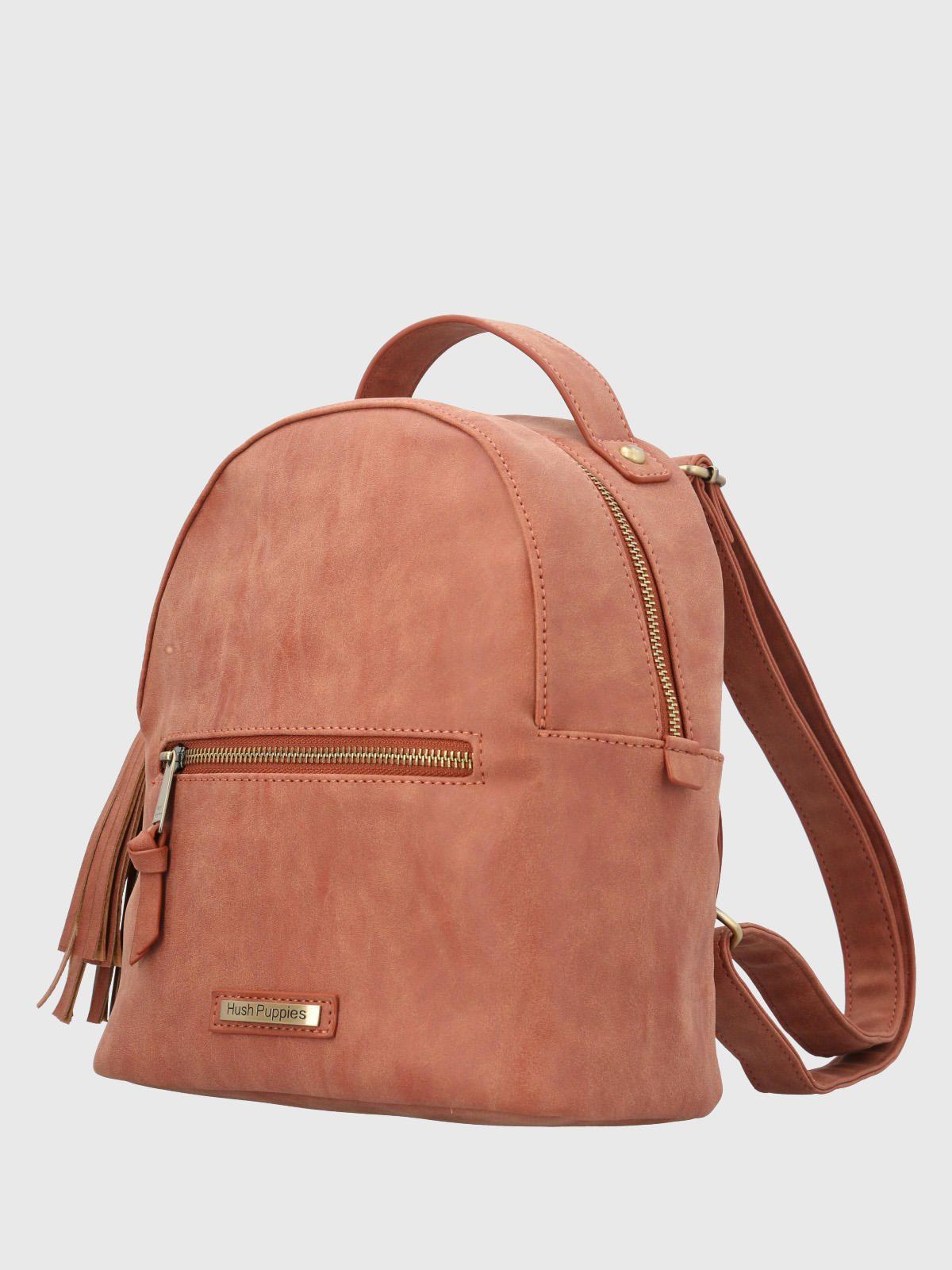 Mochila Ecocuero Mujer Daphne Naranjo-1