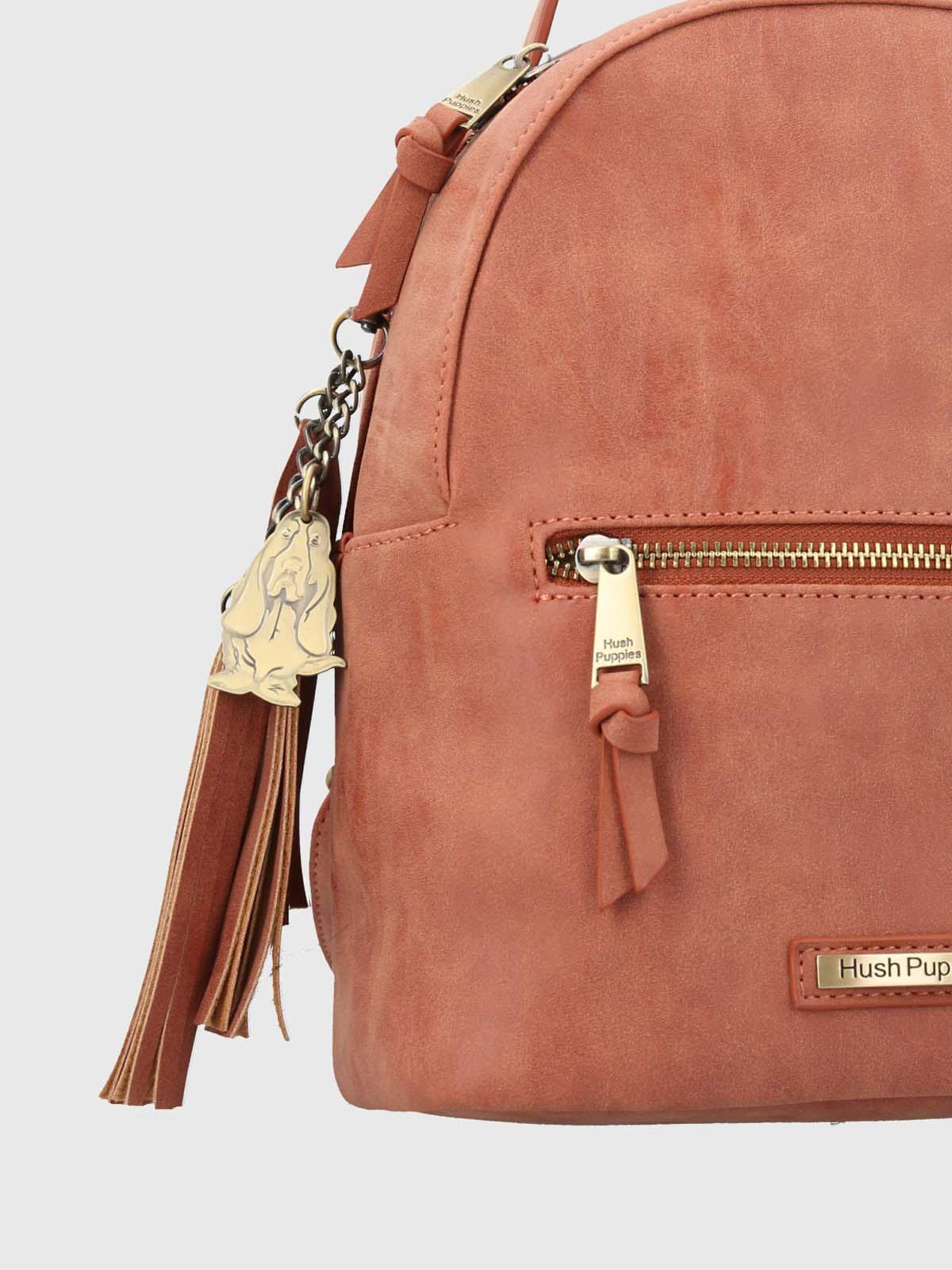 Mochila Ecocuero Mujer Daphne Naranjo-3