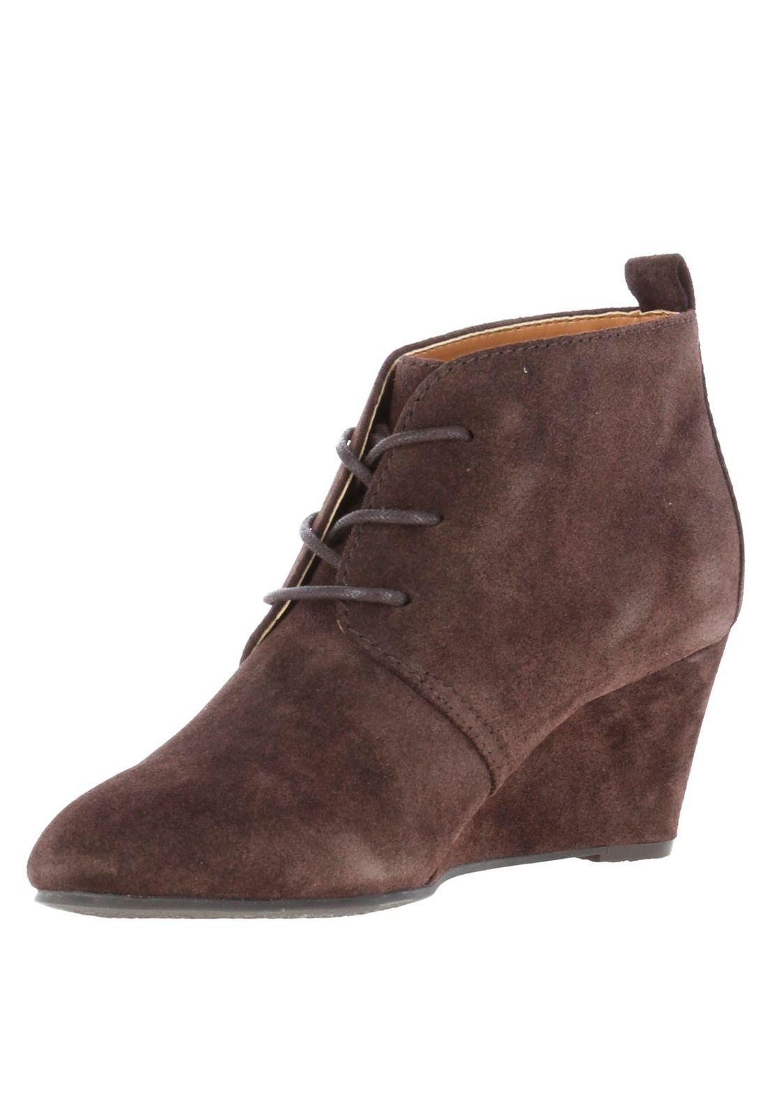 Botín Gamuza Illusion Café Mujer-2