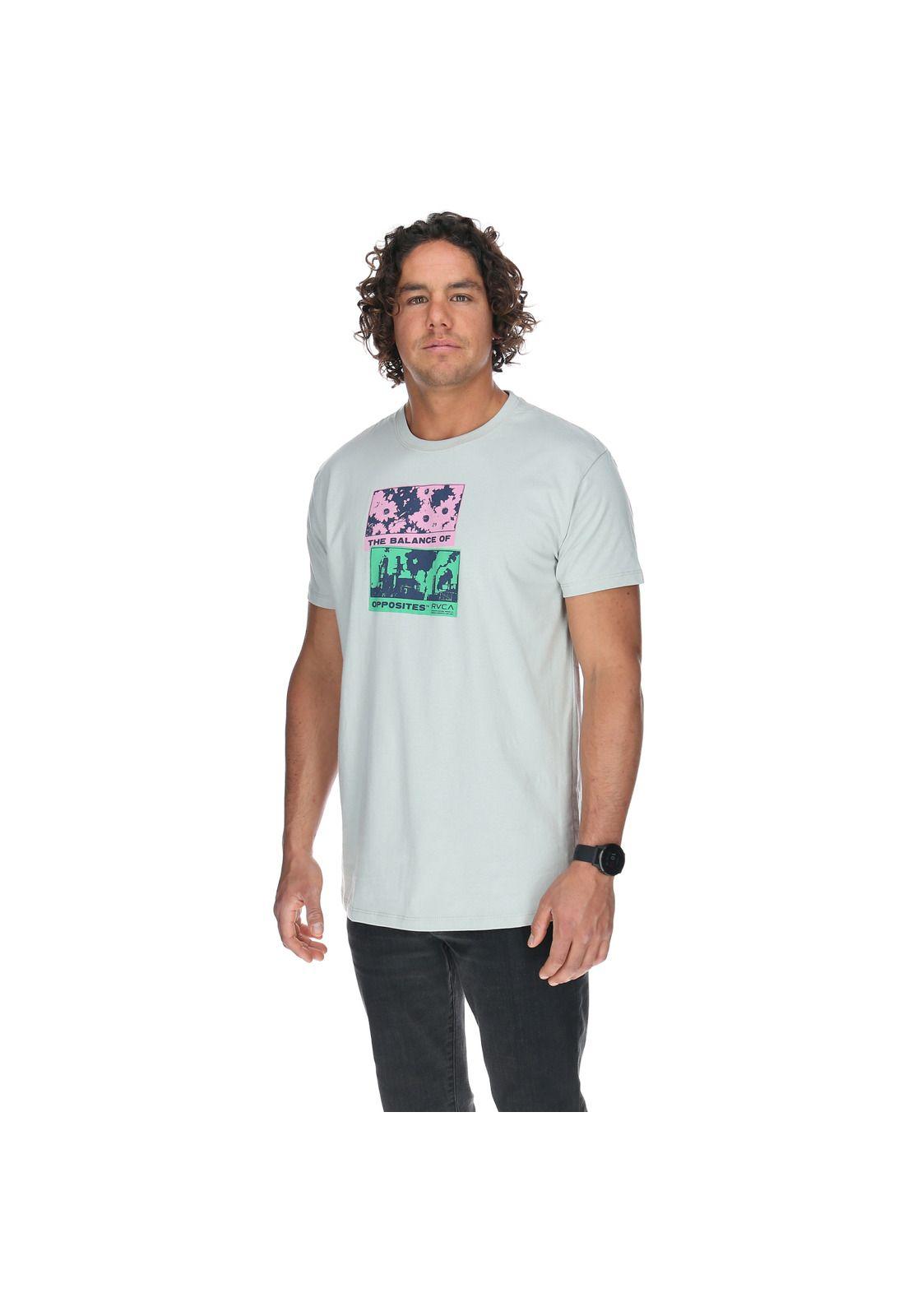 Polera M/C Hombre Shuffel Ss Gris-1
