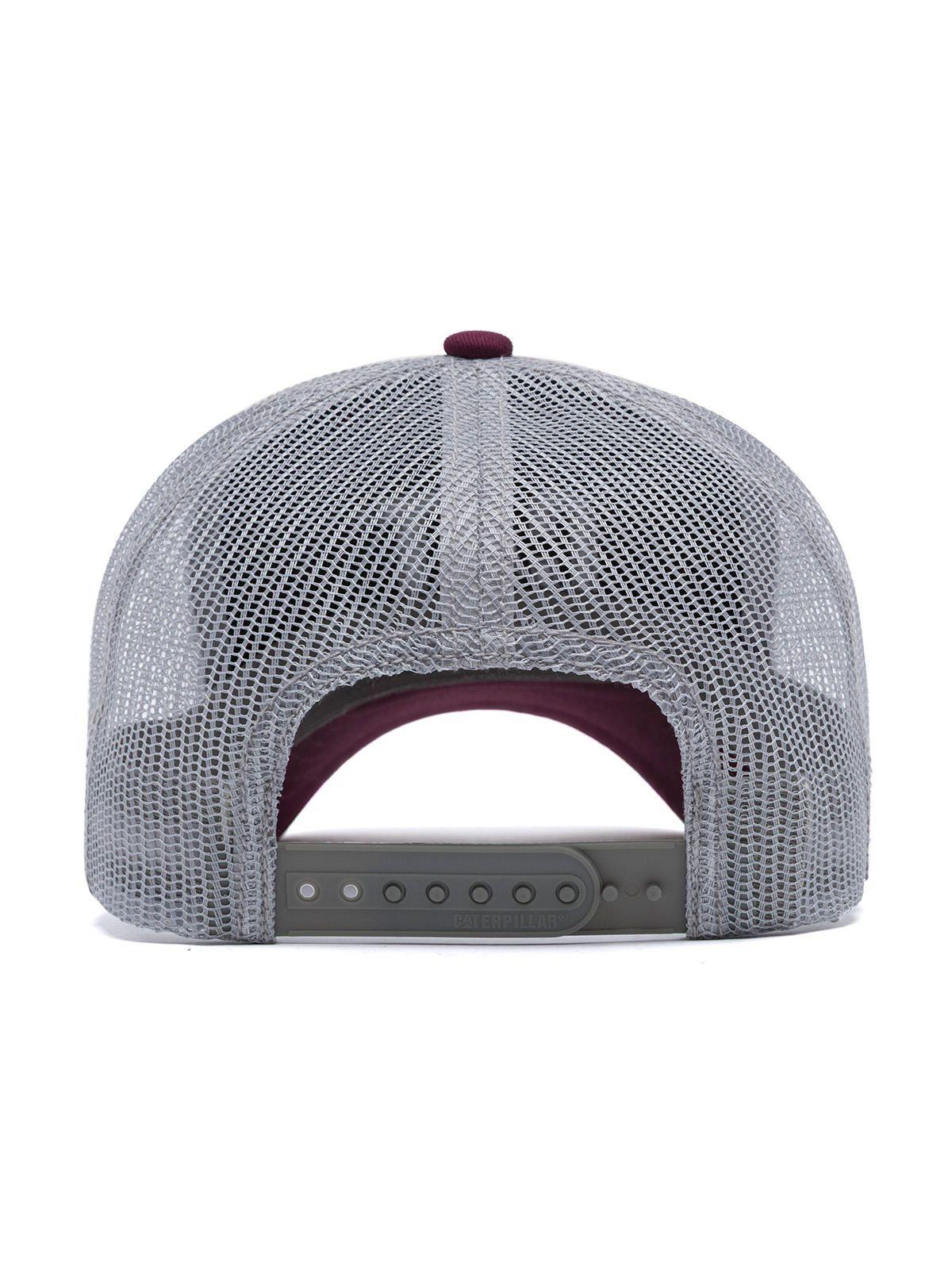 Jockey Hombre Trucker 2D Logo Hat Burdeo-5