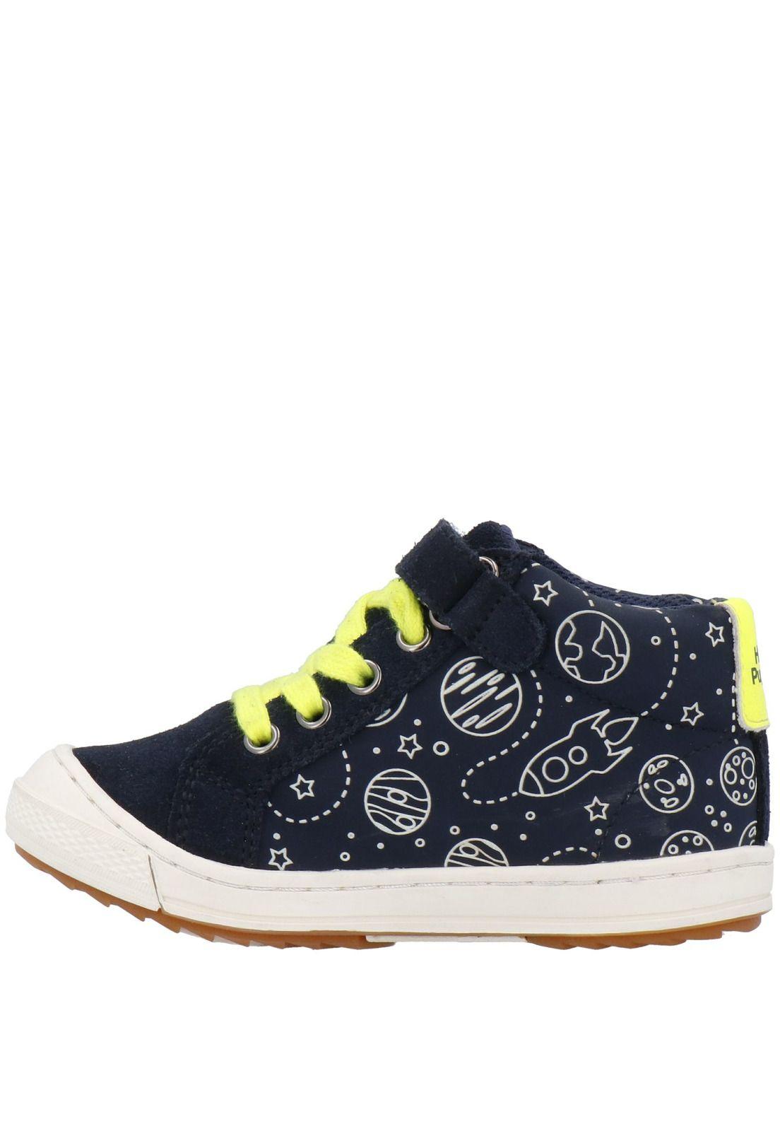 Zapatilla  Niño Aquiles Azul-4