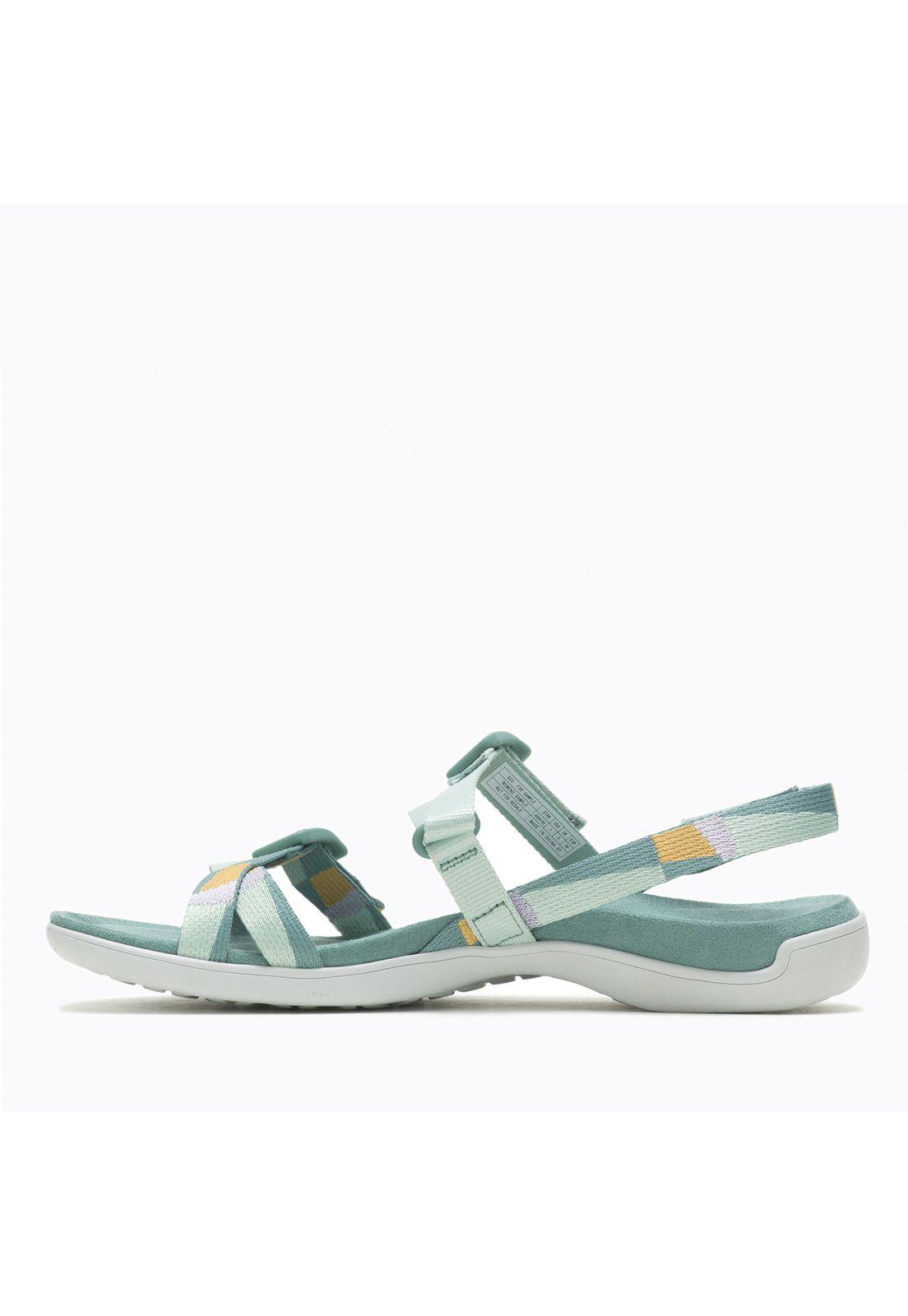 Sandalia Mujer District 3 Backstrap Celeste-3