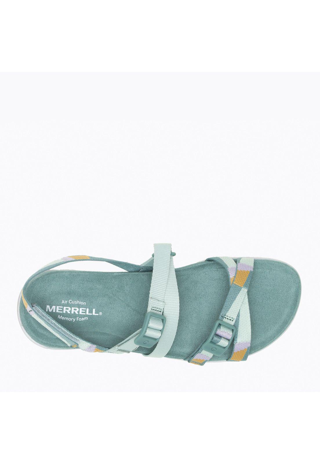 Sandalia Mujer District 3 Backstrap Celeste-5