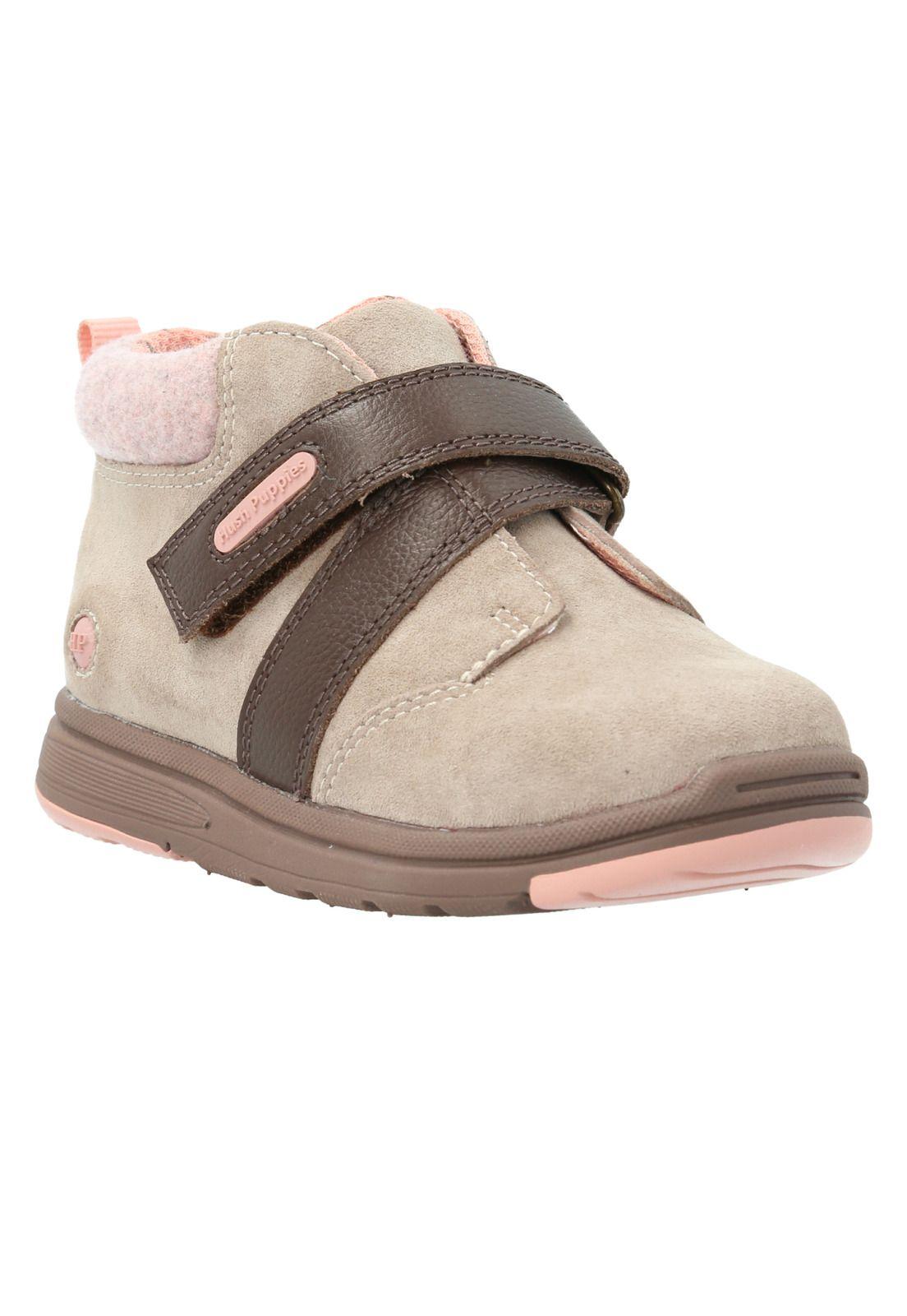 Botin Cuero Runney Niña Café-3