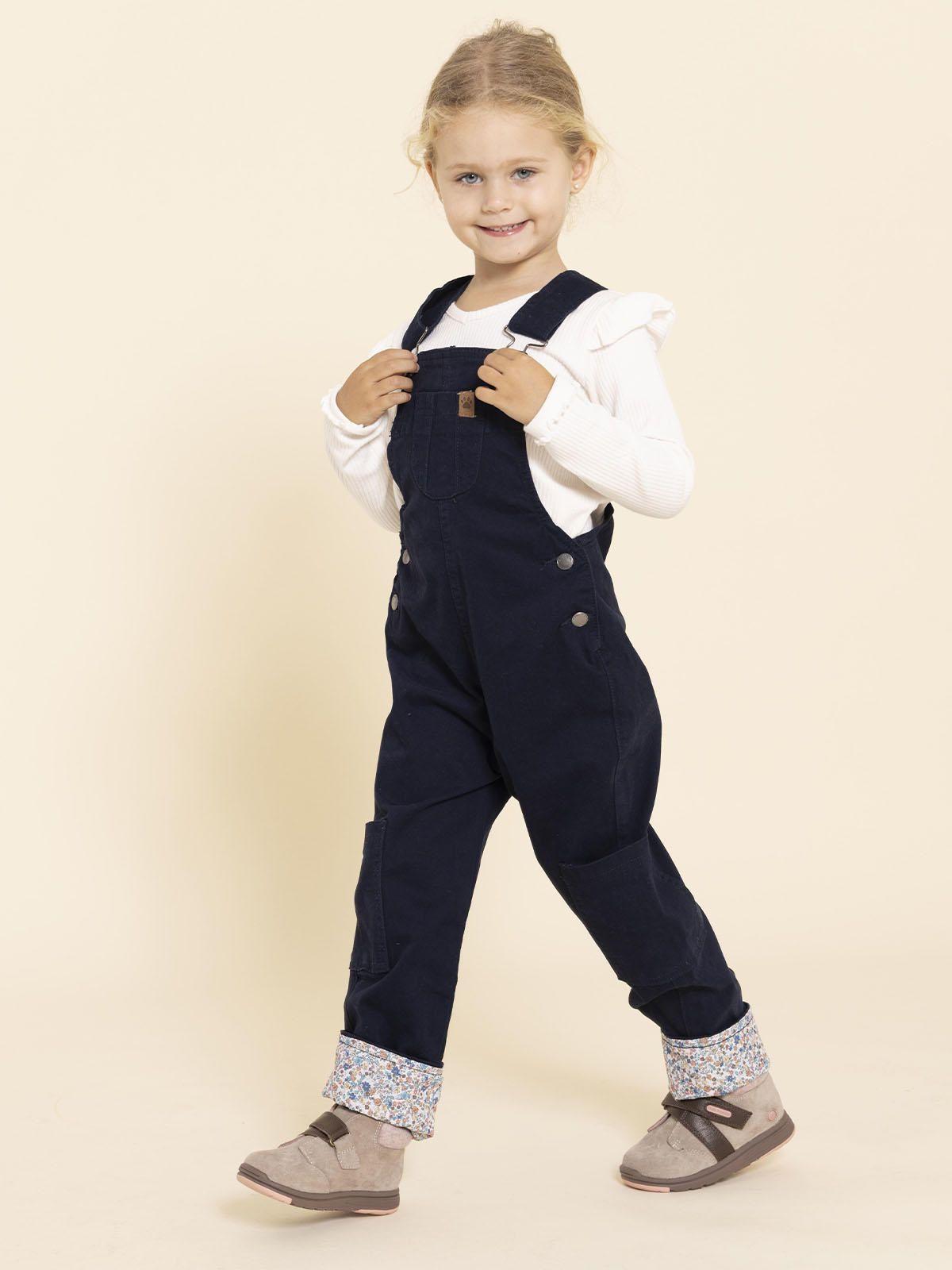 Botin Cuero Runney Niña Café-1