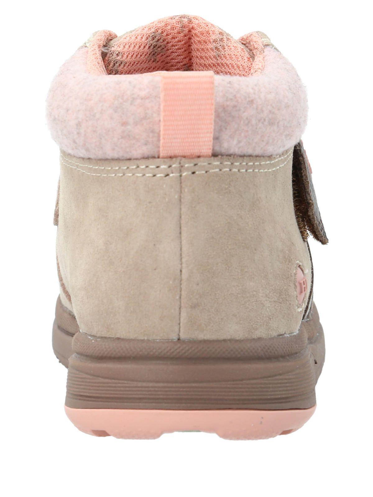 Botin Cuero Runney Niña Café-5