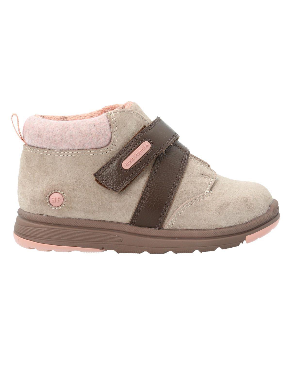 Botin Cuero Runney Niña Café-0
