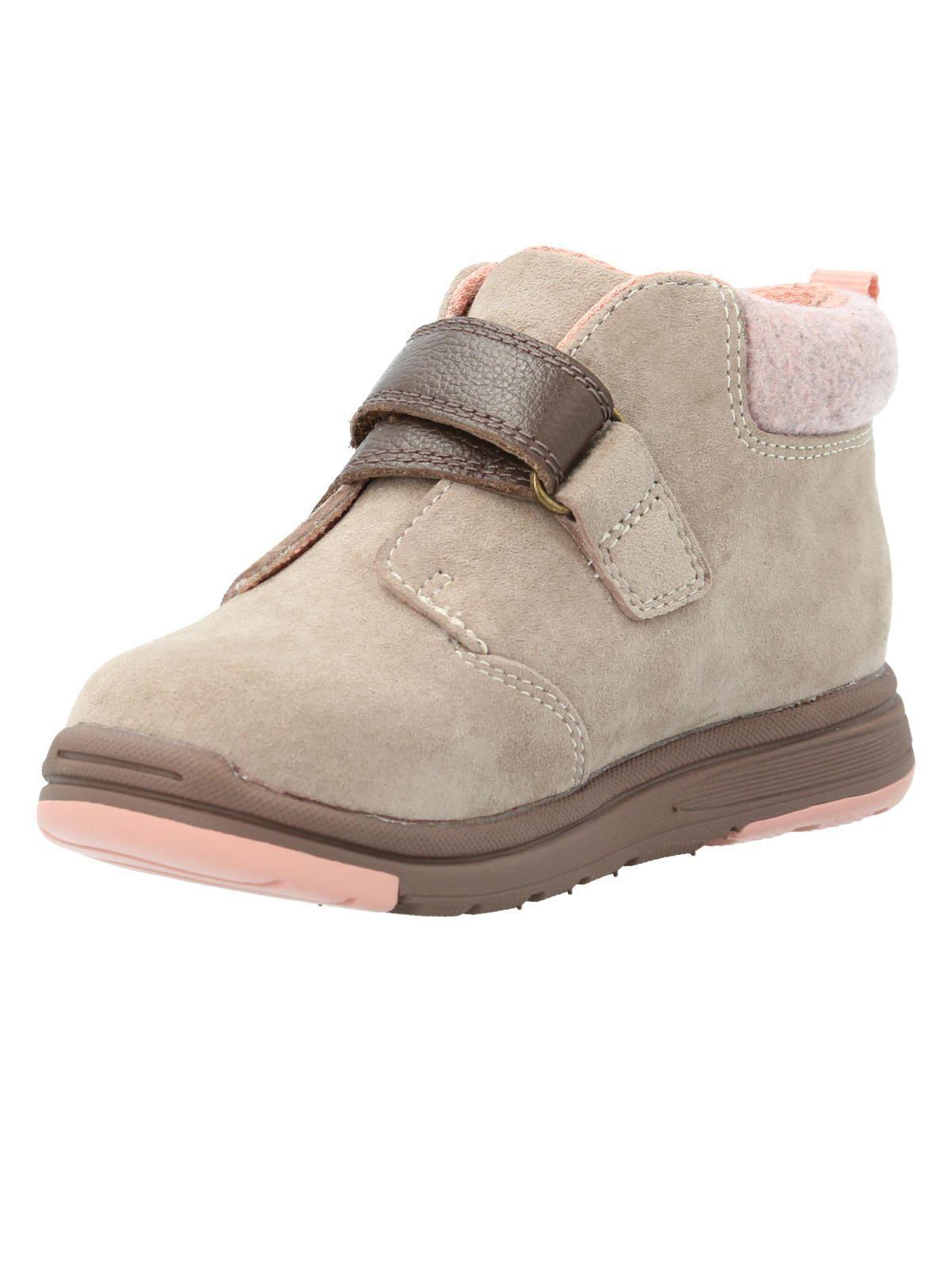Botin Cuero Runney Niña Café-4
