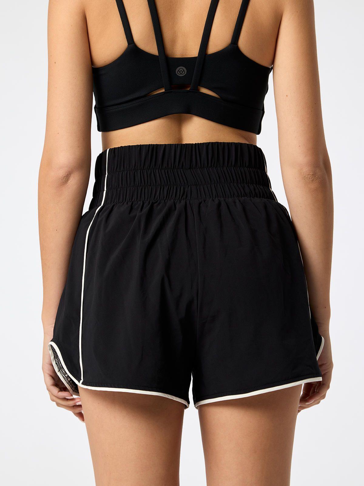Short 2 in 1 Lea Rec Negro Mujer-3
