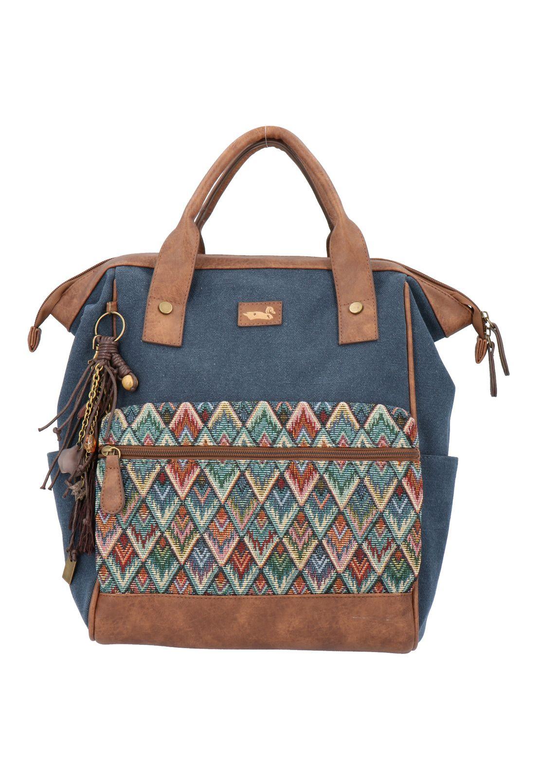Mochila Mujer Lorenza Back Azul-0