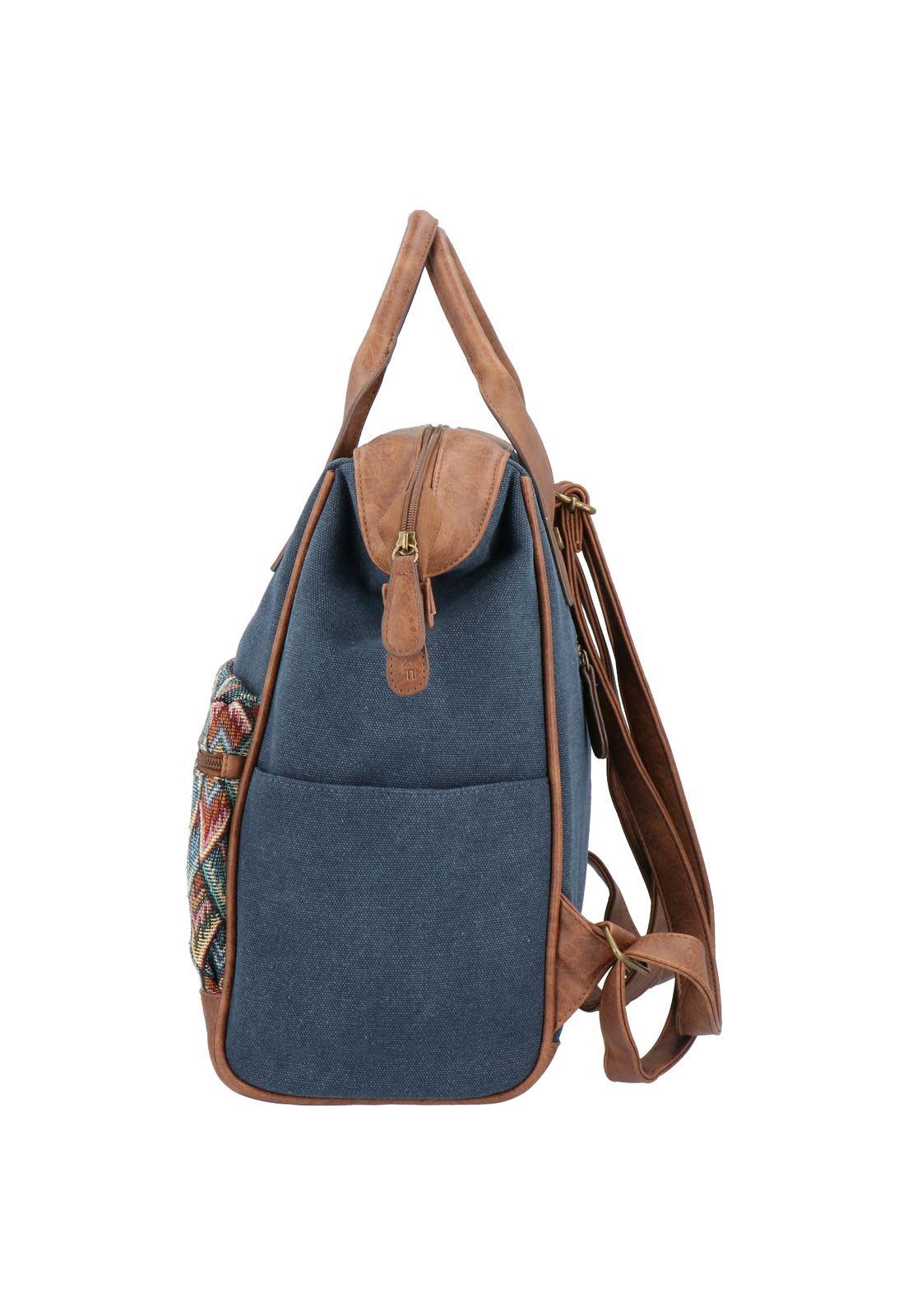 Mochila Mujer Lorenza Back Azul-2