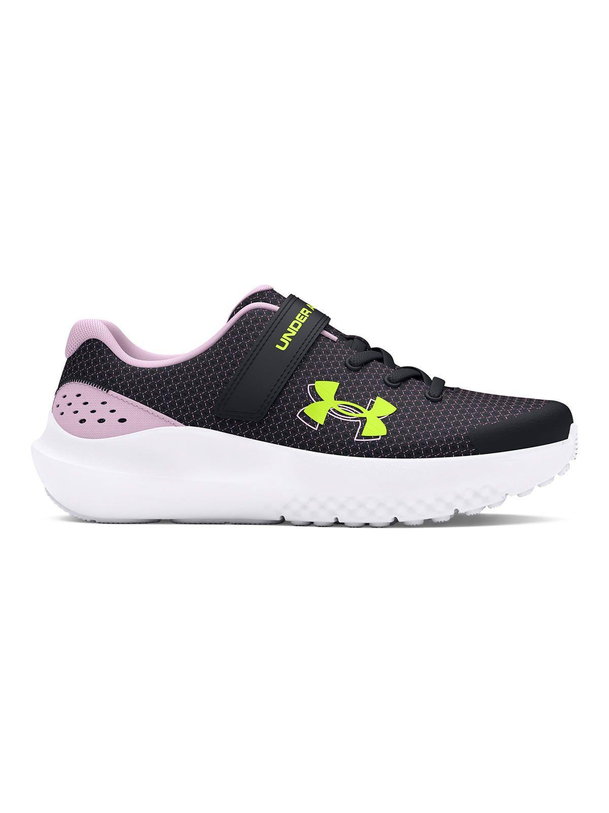 Zapatilla Ua Gps Surge 4 Ac Negro Niña-0