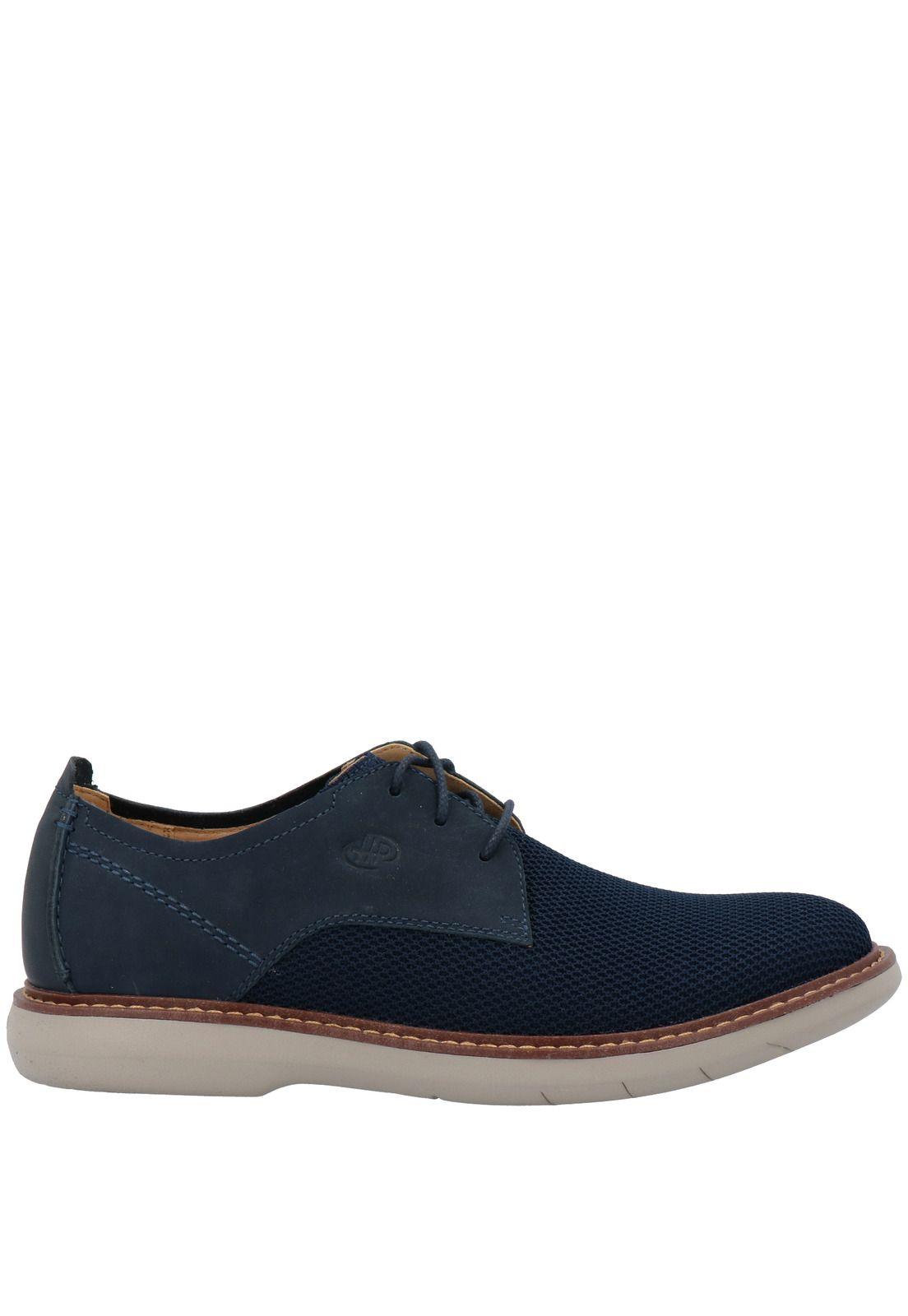 Zapato Cuero Hombre Helios Ii Azul-1