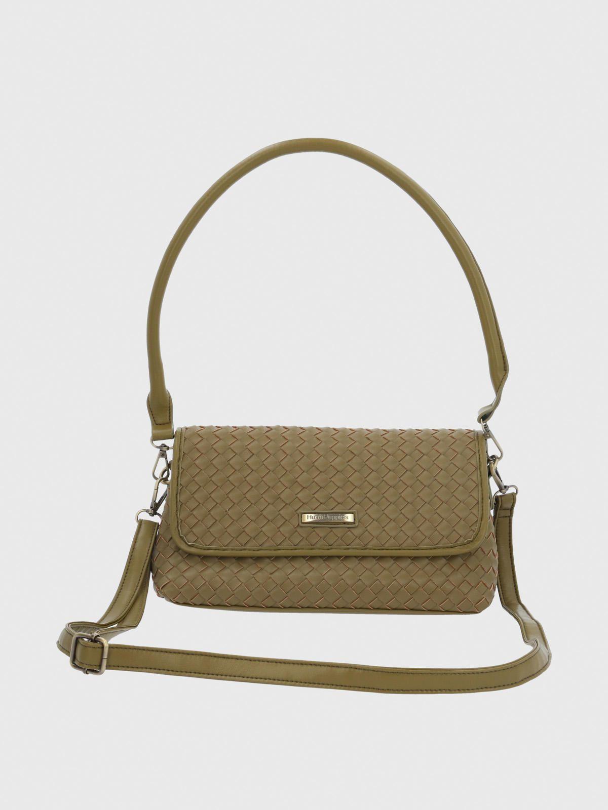 Cartera Ecocuero Mujer Brass Bag Verde-3