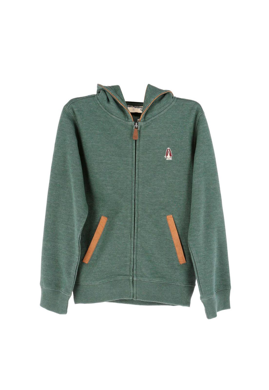 Poleron Algodon/Poliester Nogal Duck Green-0