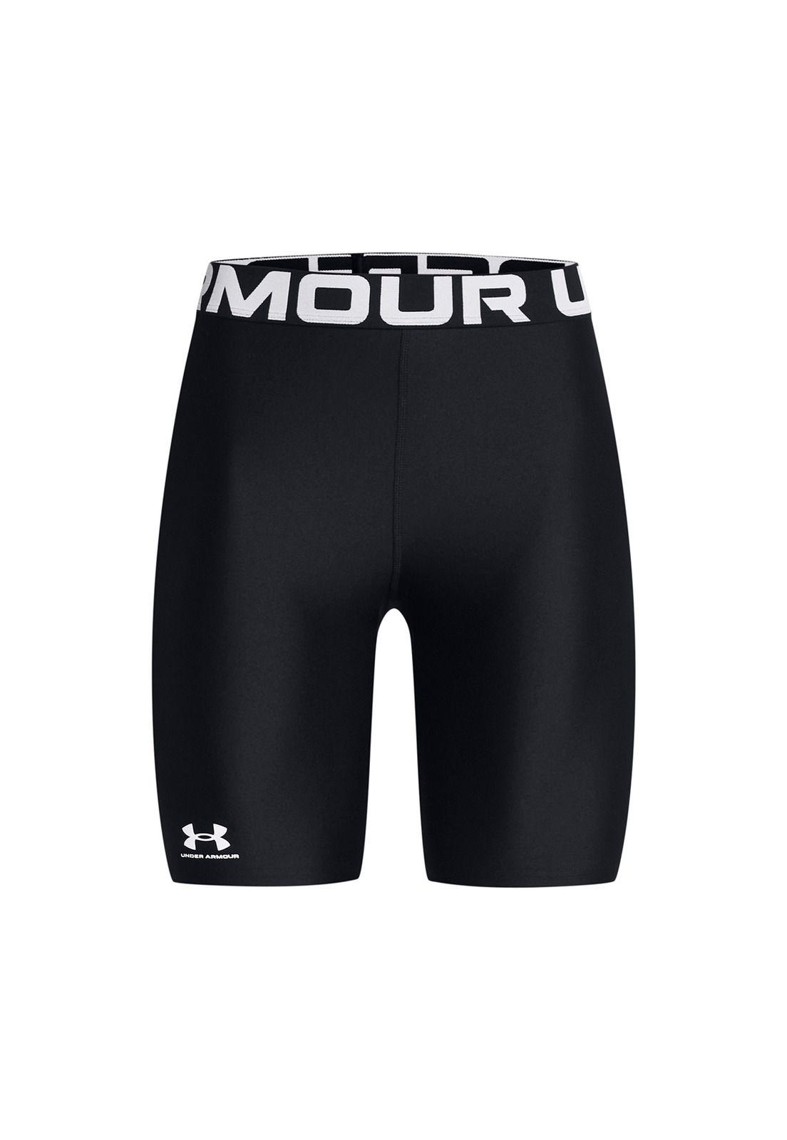 Shorts HeatGear® de 8" Negro para mujer-0