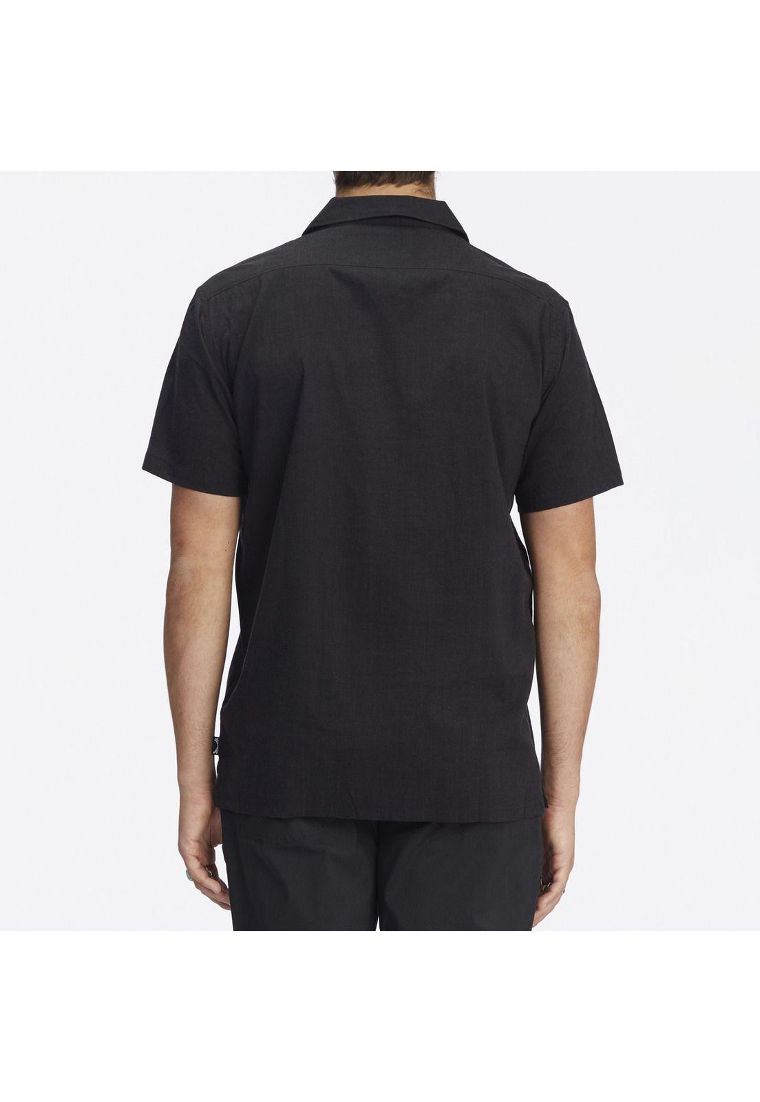 Camisa M/C Hombre Kamea Lazarus Negro-2