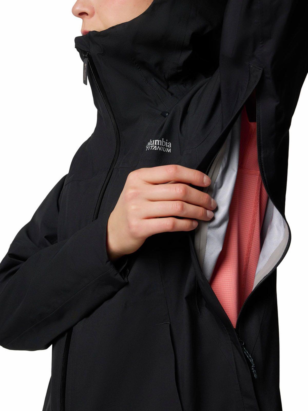 Cortaviento Mujer Northwest Explorer Negro-3