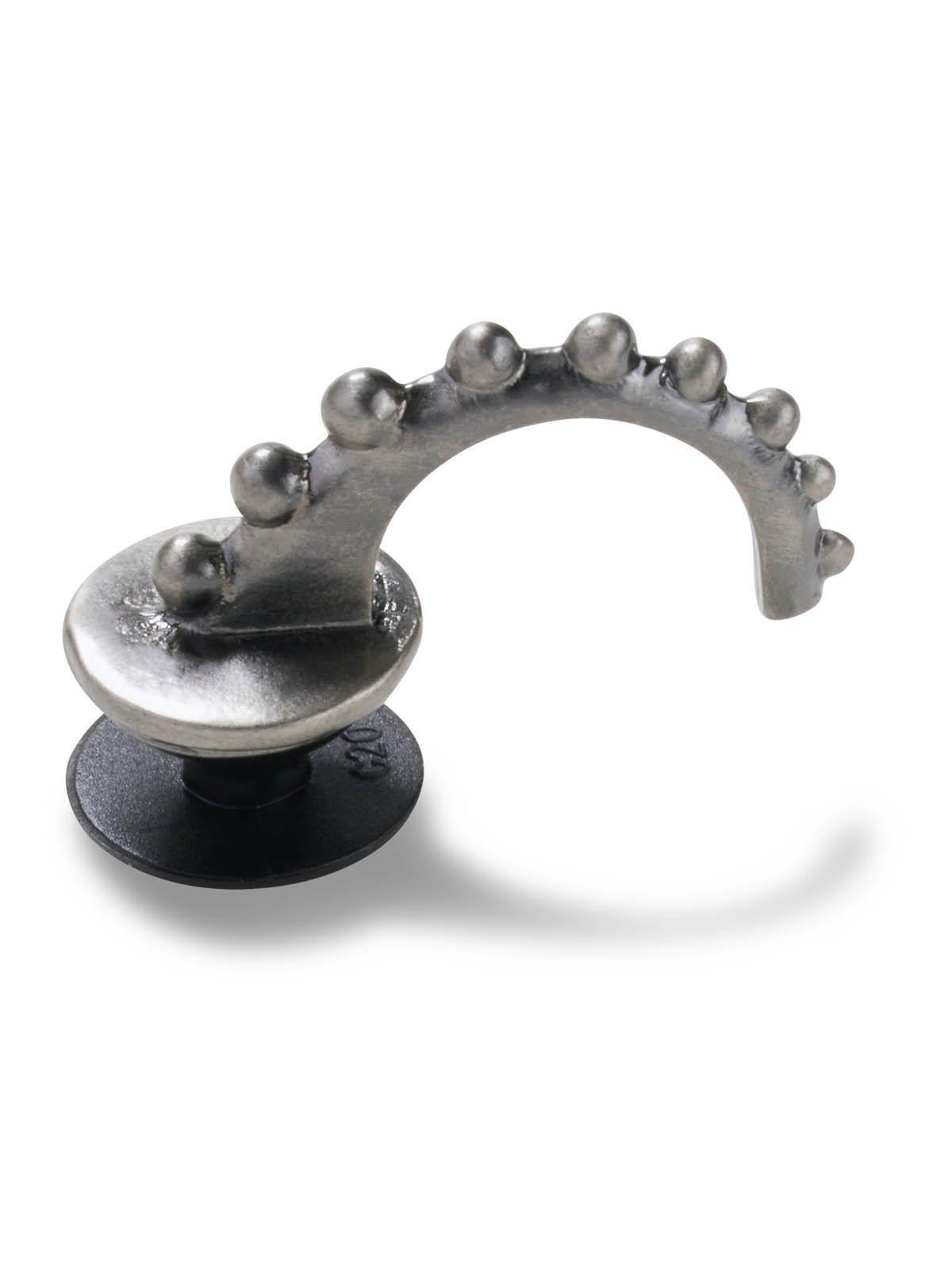 Jibbitz Crocs Aro Indie Plateado-2