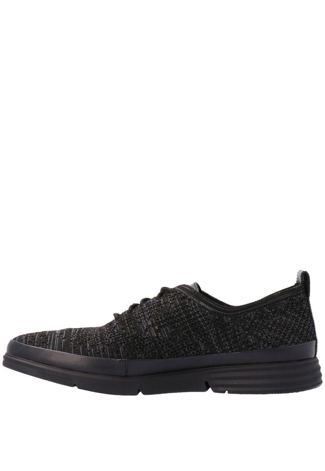 Zapatilla Cuero Hombre Gam Dk Grey-4
