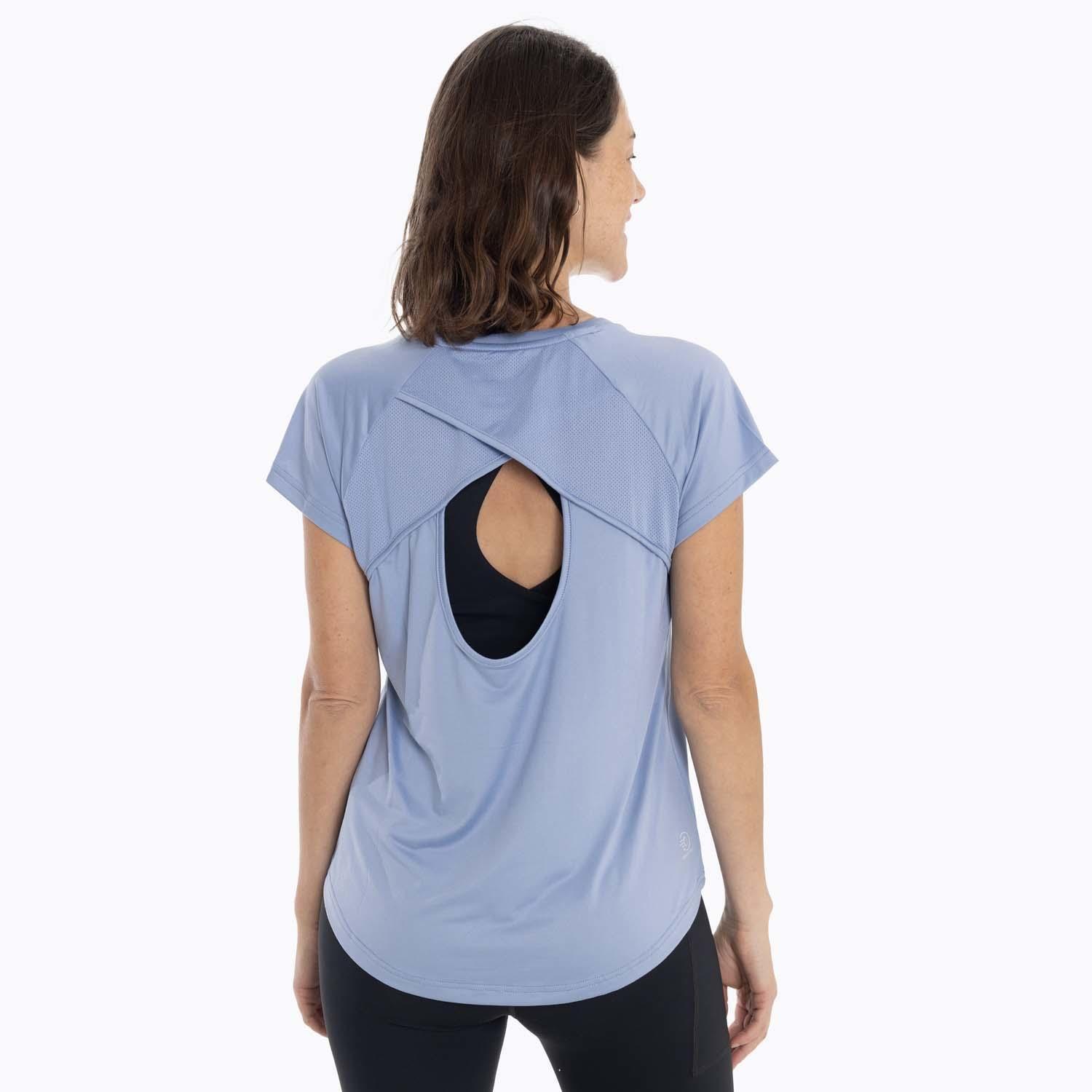 Polera Mujer Sport Boise Celeste Merrell-1