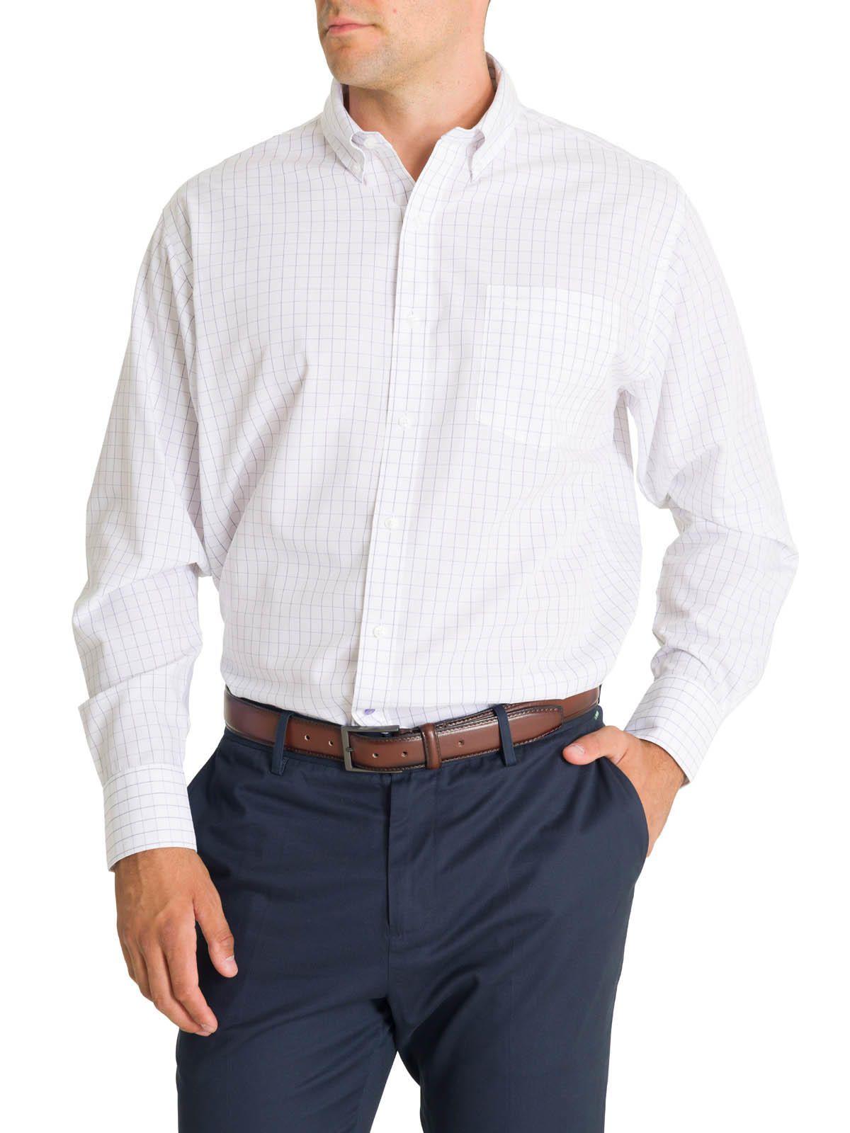 Camisa Cuello Button-Down Hombre WF Morado-6