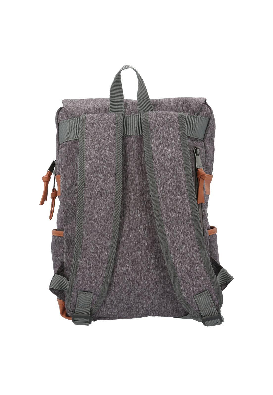 Mochila Mujer Nash Back Gris-2