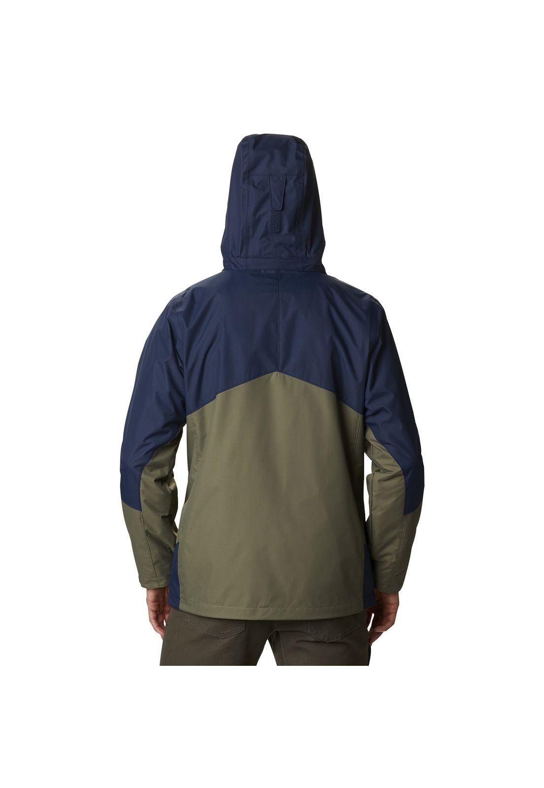 Parka Hombre Bugaboo Ii Fleece Jk Nylon Verde-1
