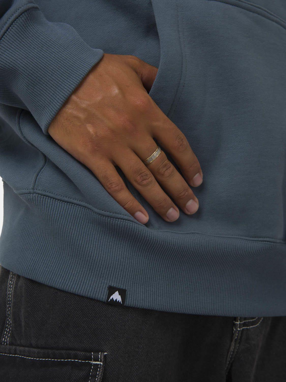 Poleron Legacy Hombre Gris -5