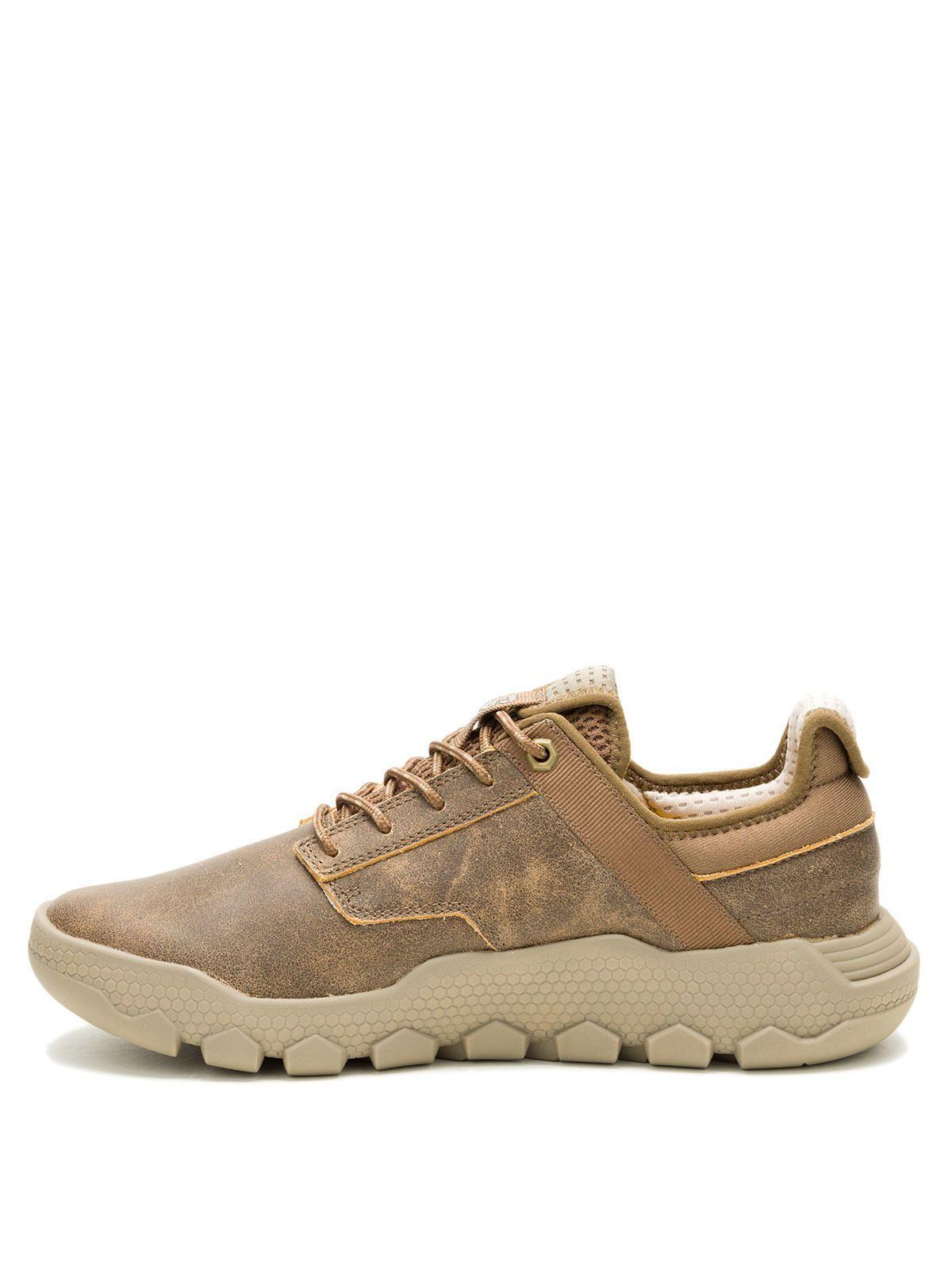 Zapatilla Cuero Hombre Hex Lite Café-3
