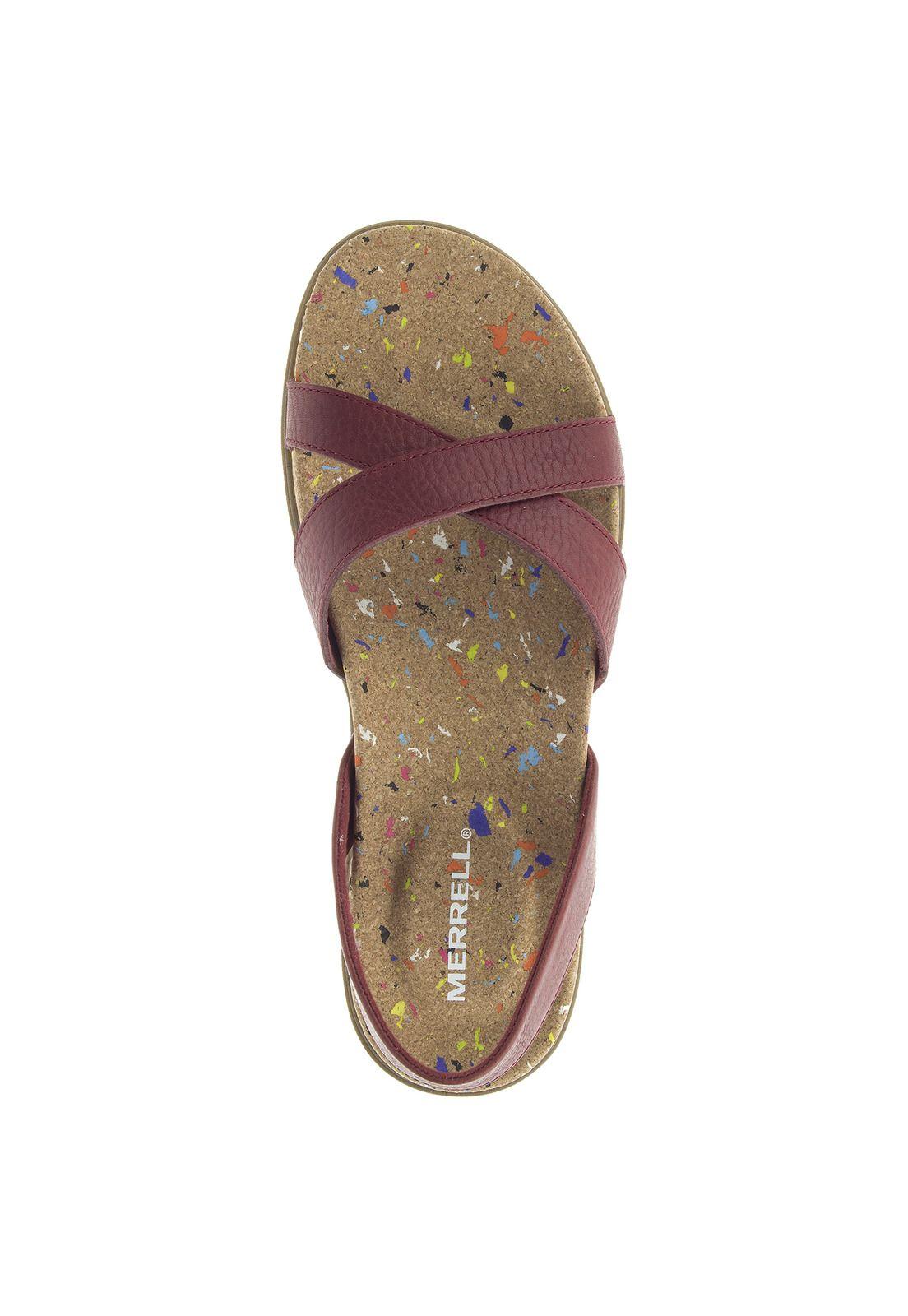 Sandalia Mujer Napa Valley Sling Morado-6