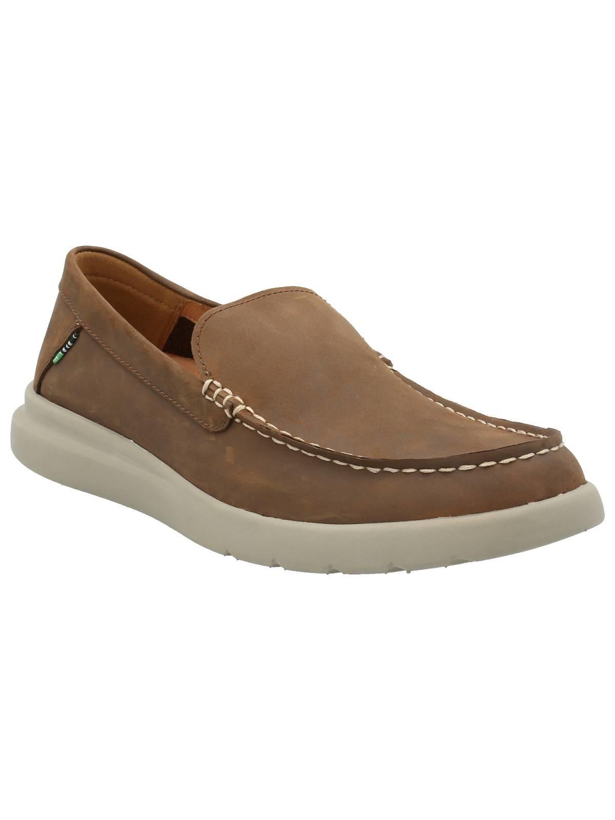 Zapato Cuero Hombre Anuar Café-1