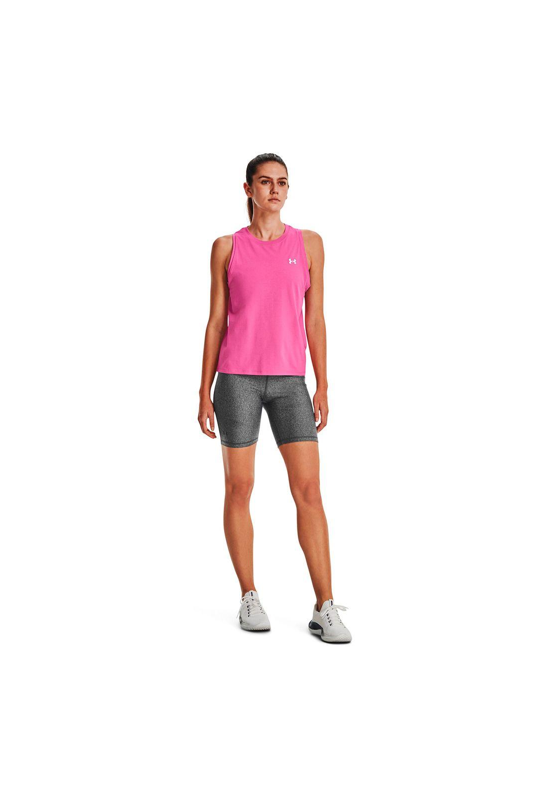 Polera S/M Train Essential Stretch Fucsia Mujer-3