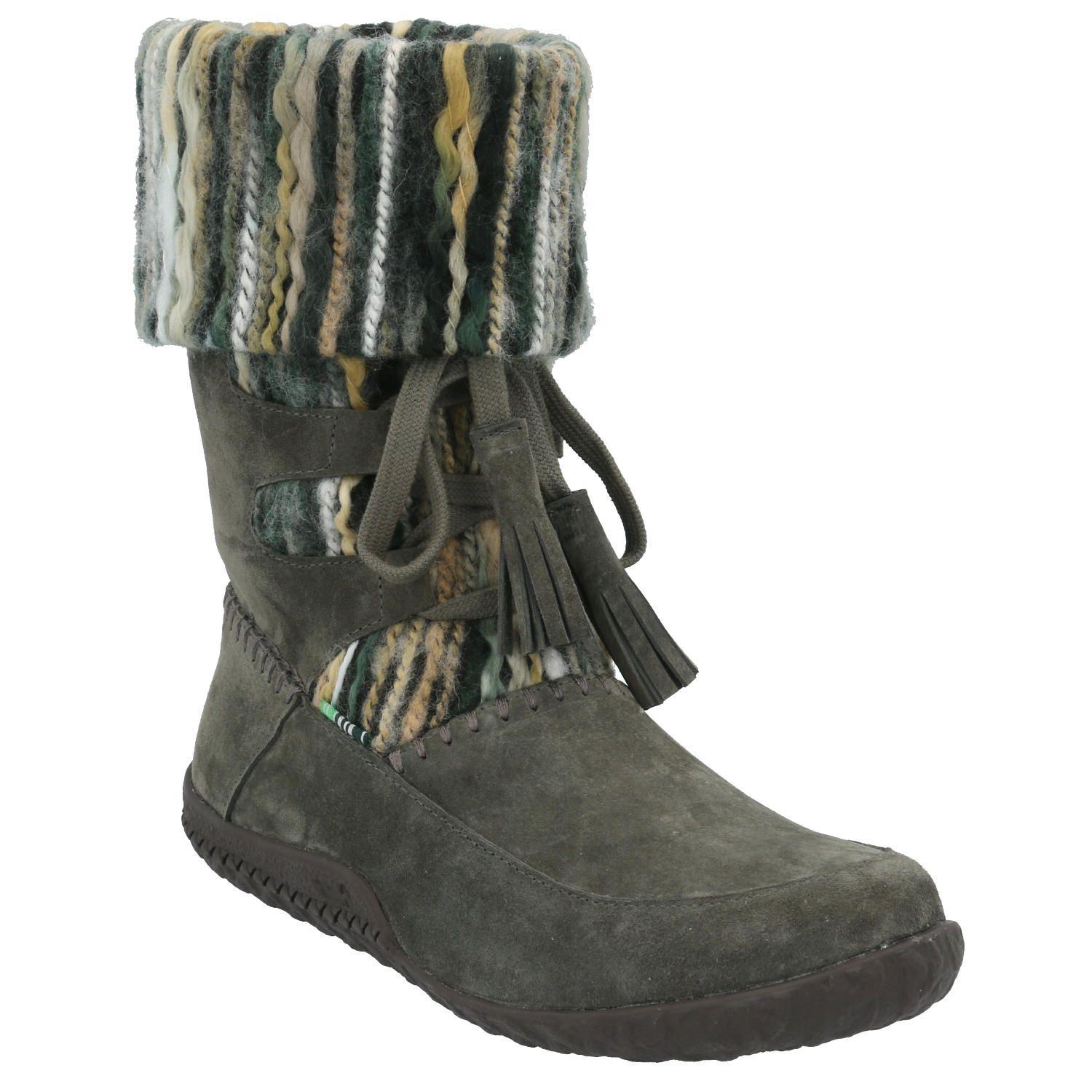 Bota Mujer New Tahoe Gris Pardo-1