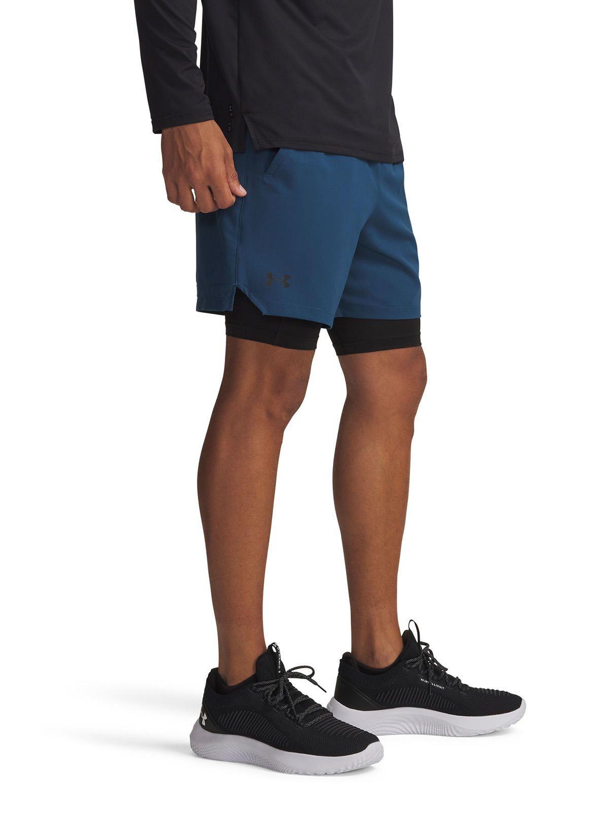 Short UA Vanish Woven 2 En 1 Azul Hombre-0