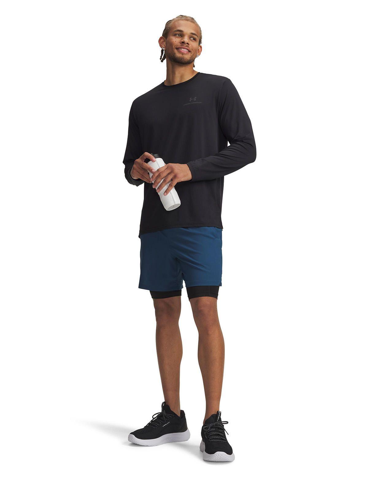 Short UA Vanish Woven 2 En 1 Azul Hombre-3