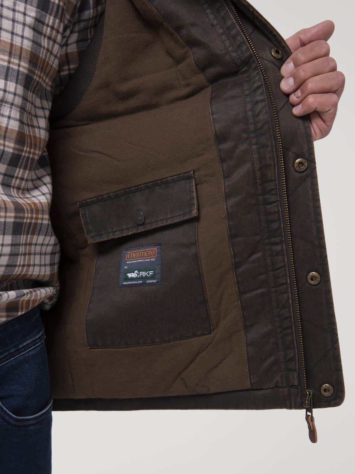 Chaqueta Thermore Hombre Marzio Café-9