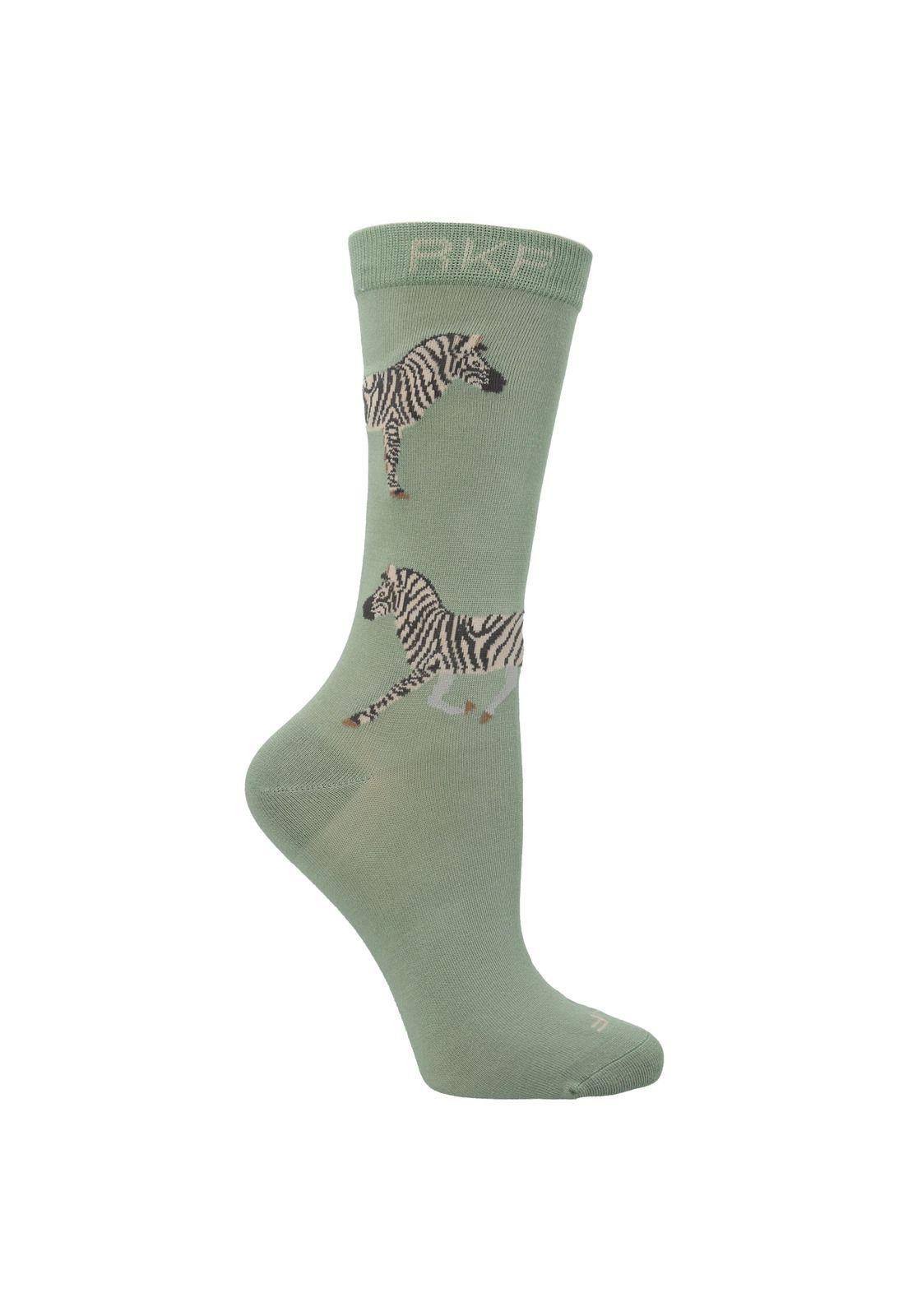 Calcetín Bambú Mujer Pack Zebra MultiColor-1