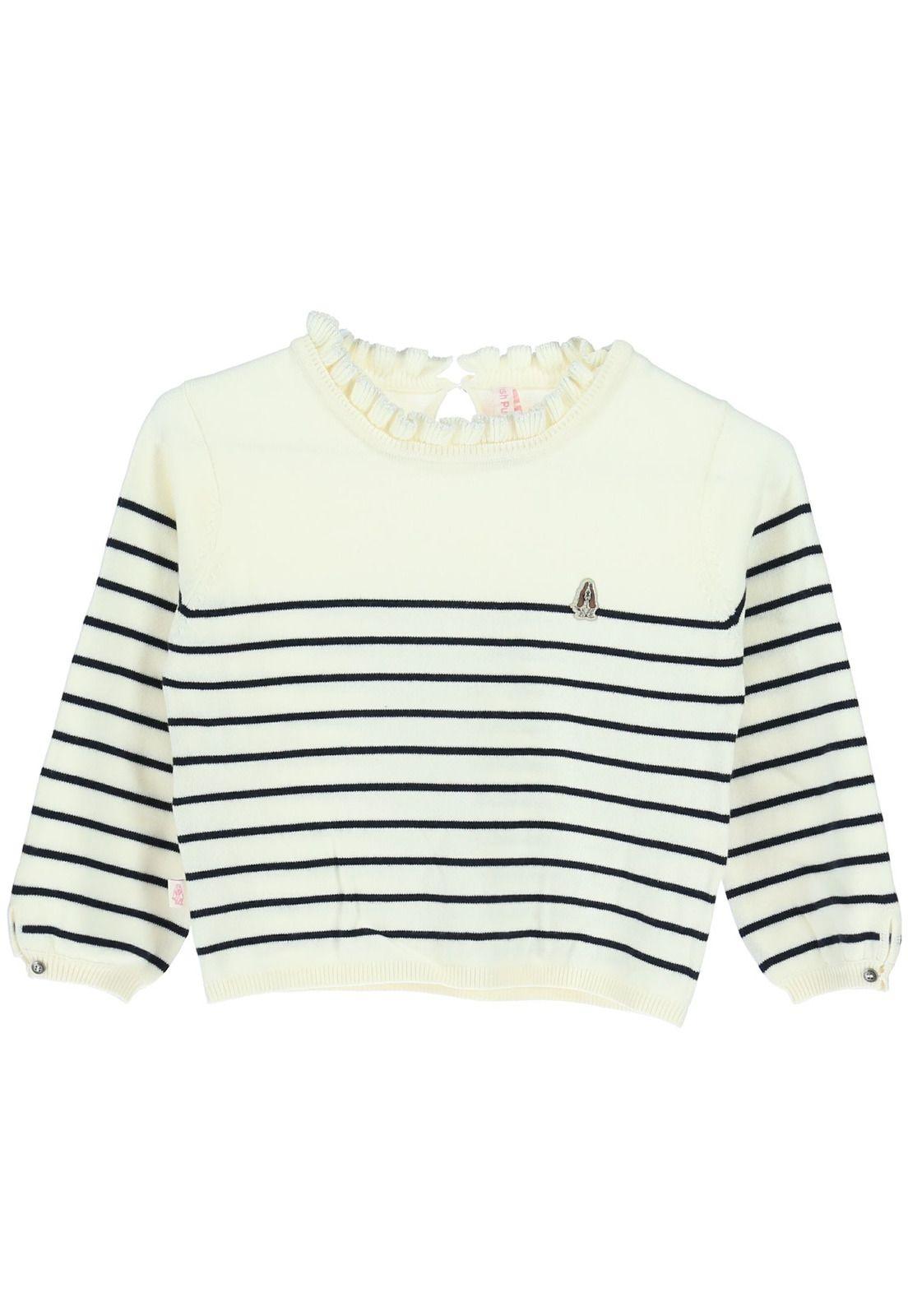 Sweater Algodon Sara Azul-0