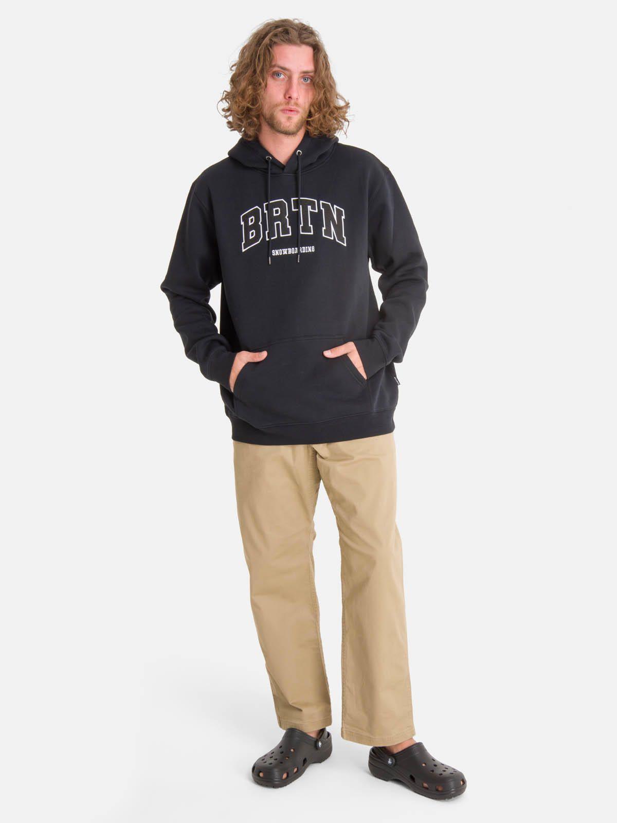 Polerón Hombre College Hoodie Negro-3