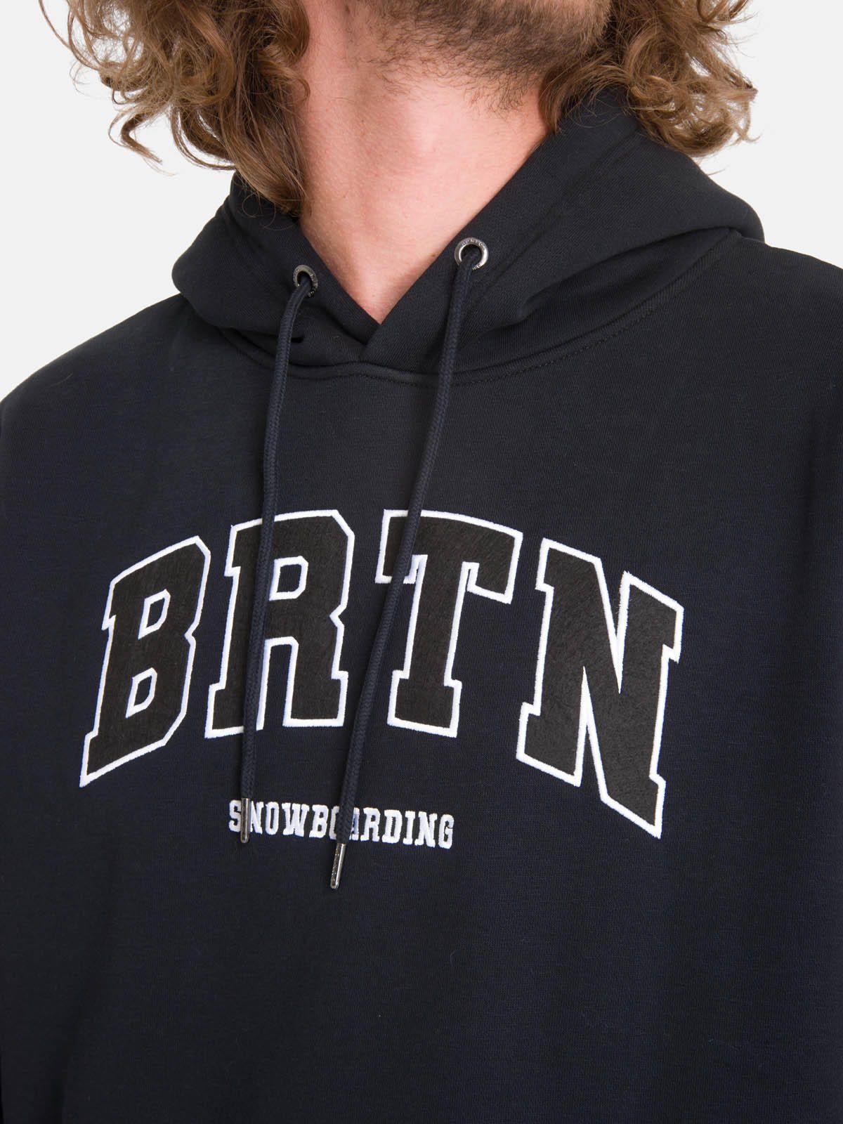 Polerón Hombre College Hoodie Negro-4