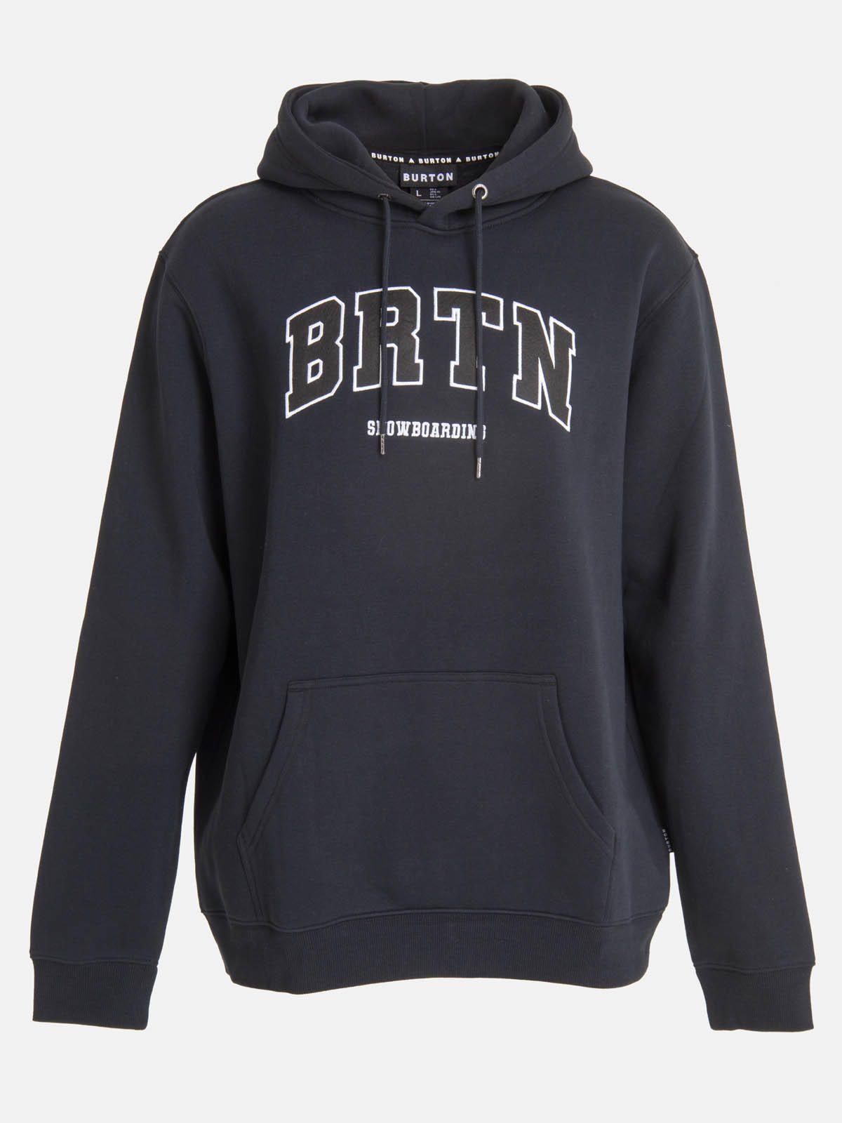 Polerón Hombre College Hoodie Negro-6