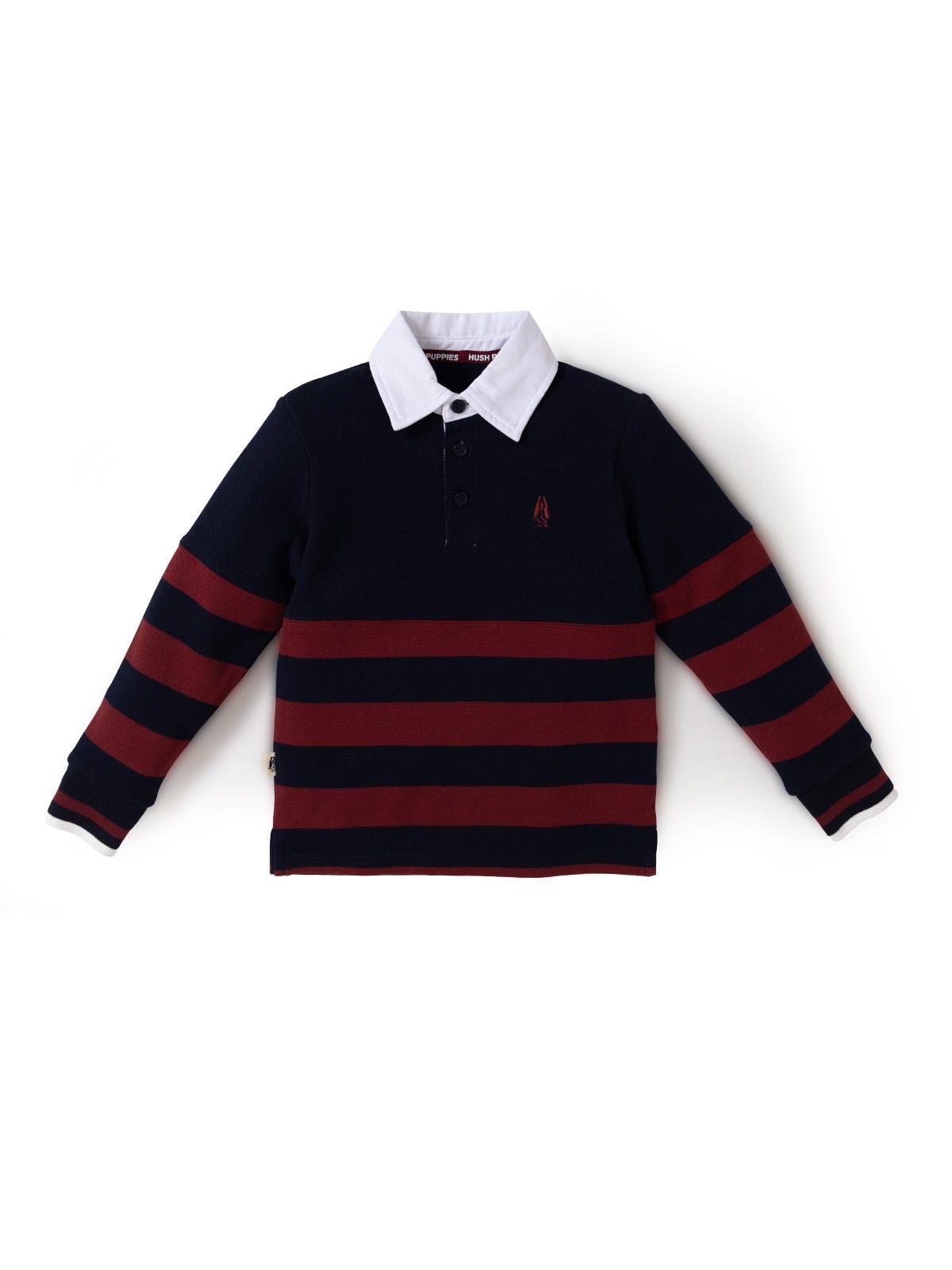 Polera Manga Larga Niño Chester Rojo-0