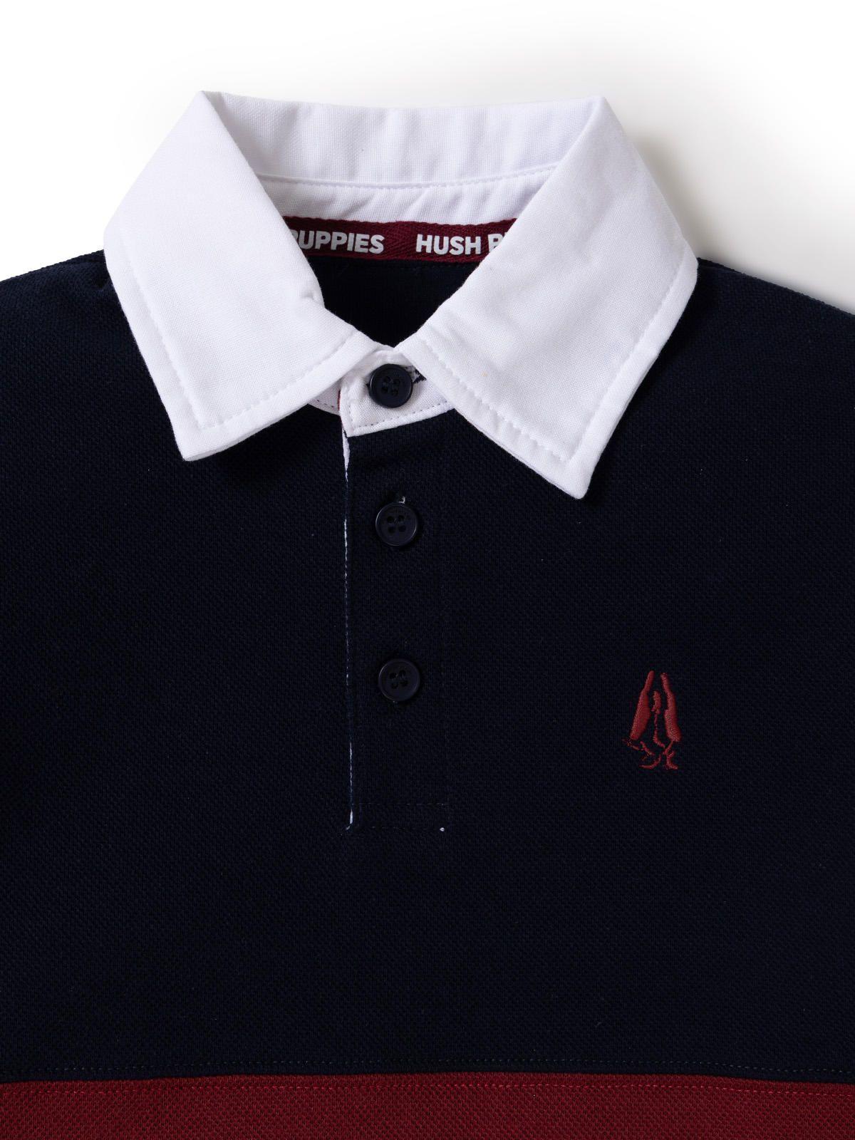 Polera Manga Larga Niño Chester Rojo-3