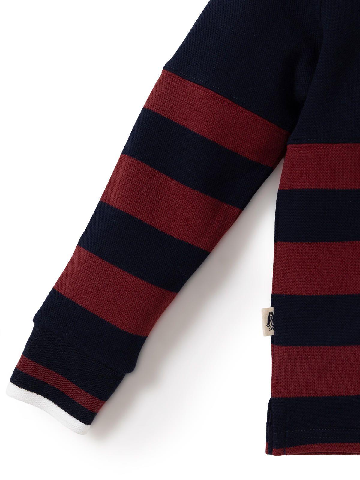 Polera Manga Larga Niño Chester Rojo-4